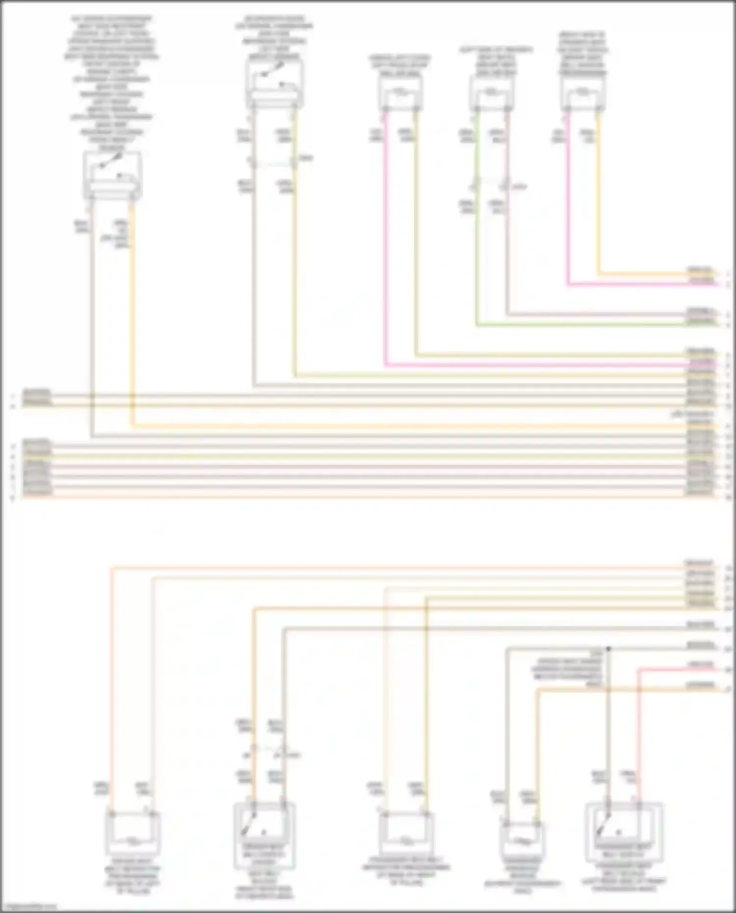 Trax Chevrolet II (2023-2024): Supplemental restraints circuit (3 of 4)
