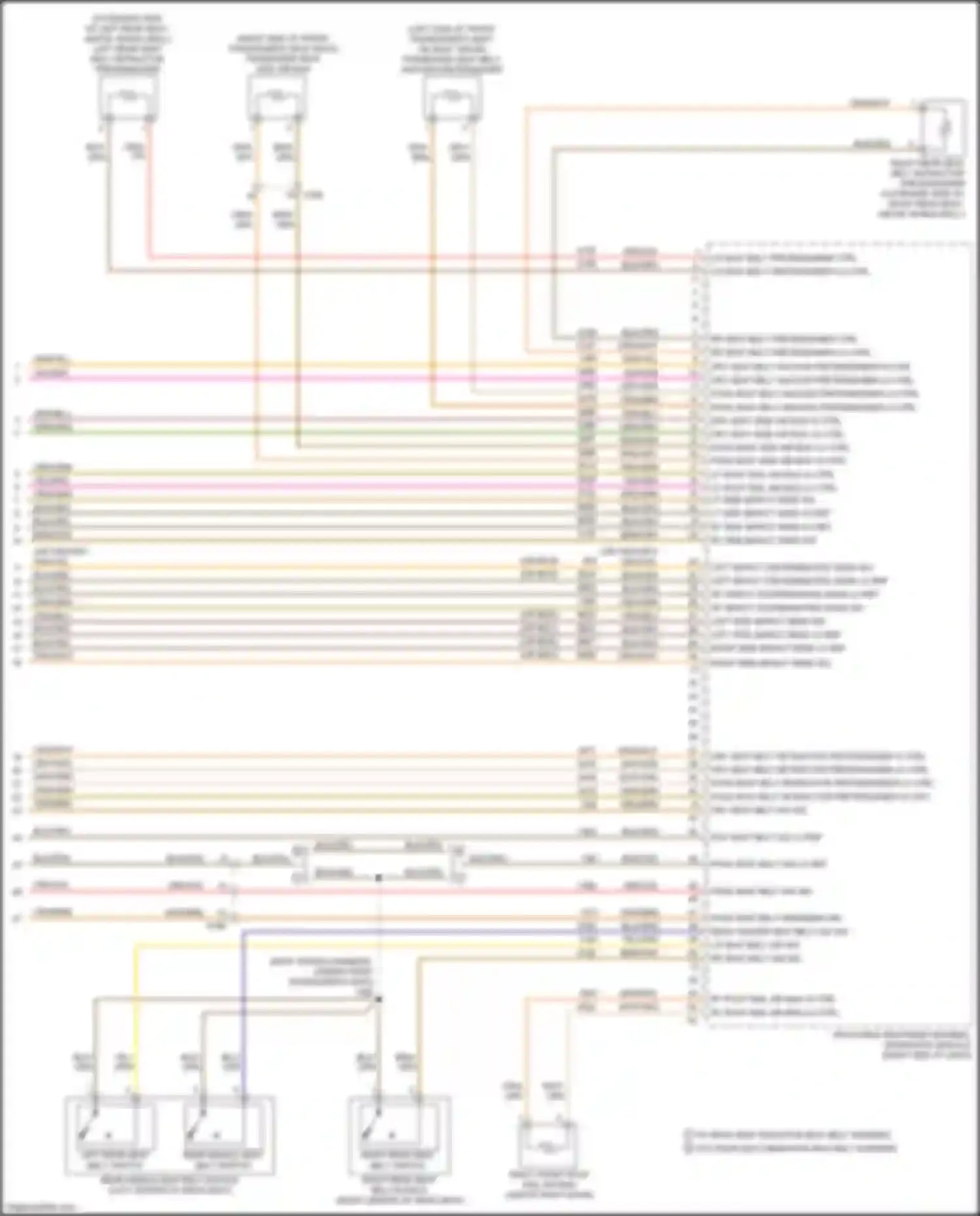 Trax Chevrolet II (2023-2024): Supplemental restraints circuit (4 of 4)