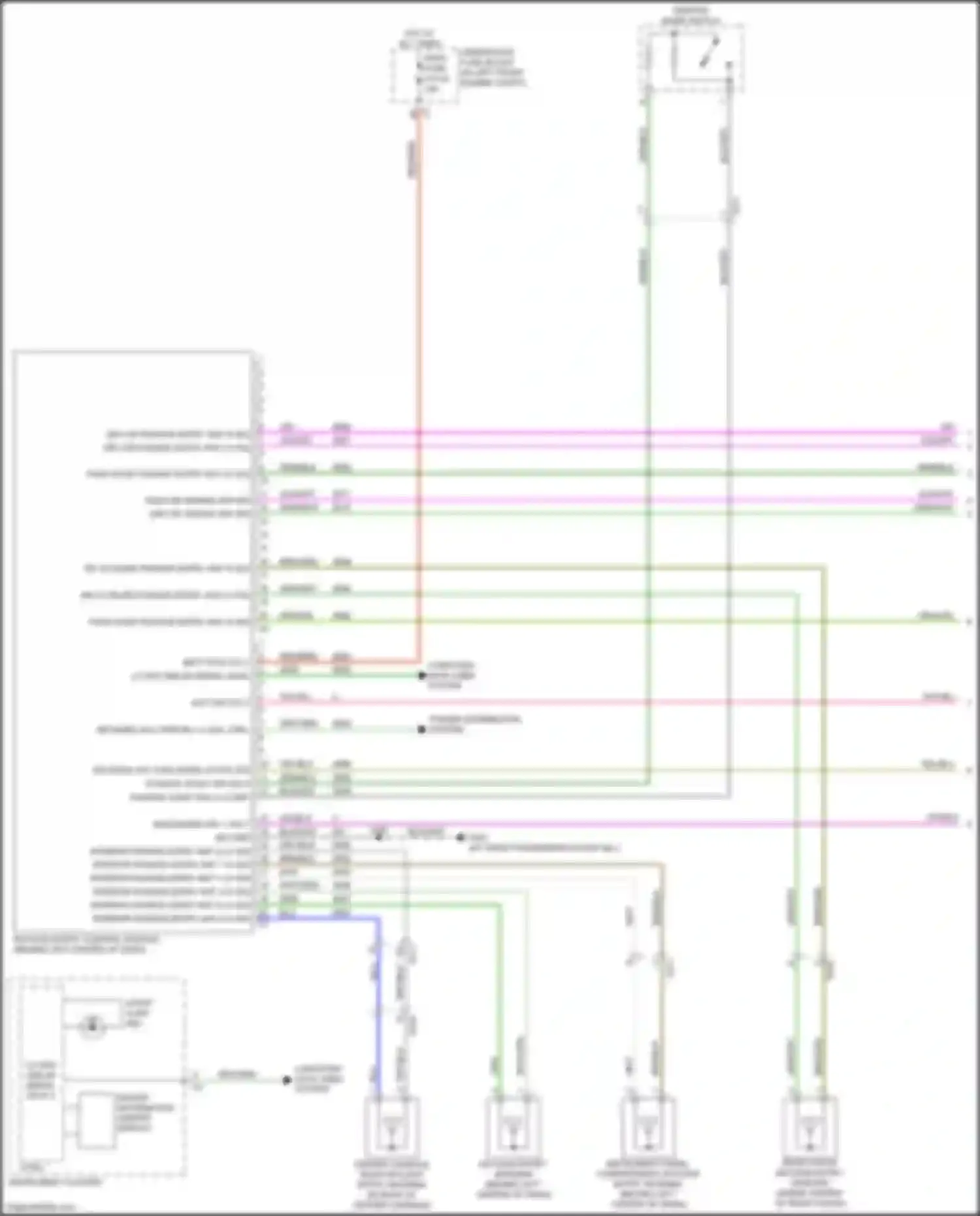 Wiring diagram drv dr passive entry ant lo sig for Chevrolet Trax II (2023-2024) (1 of 2)