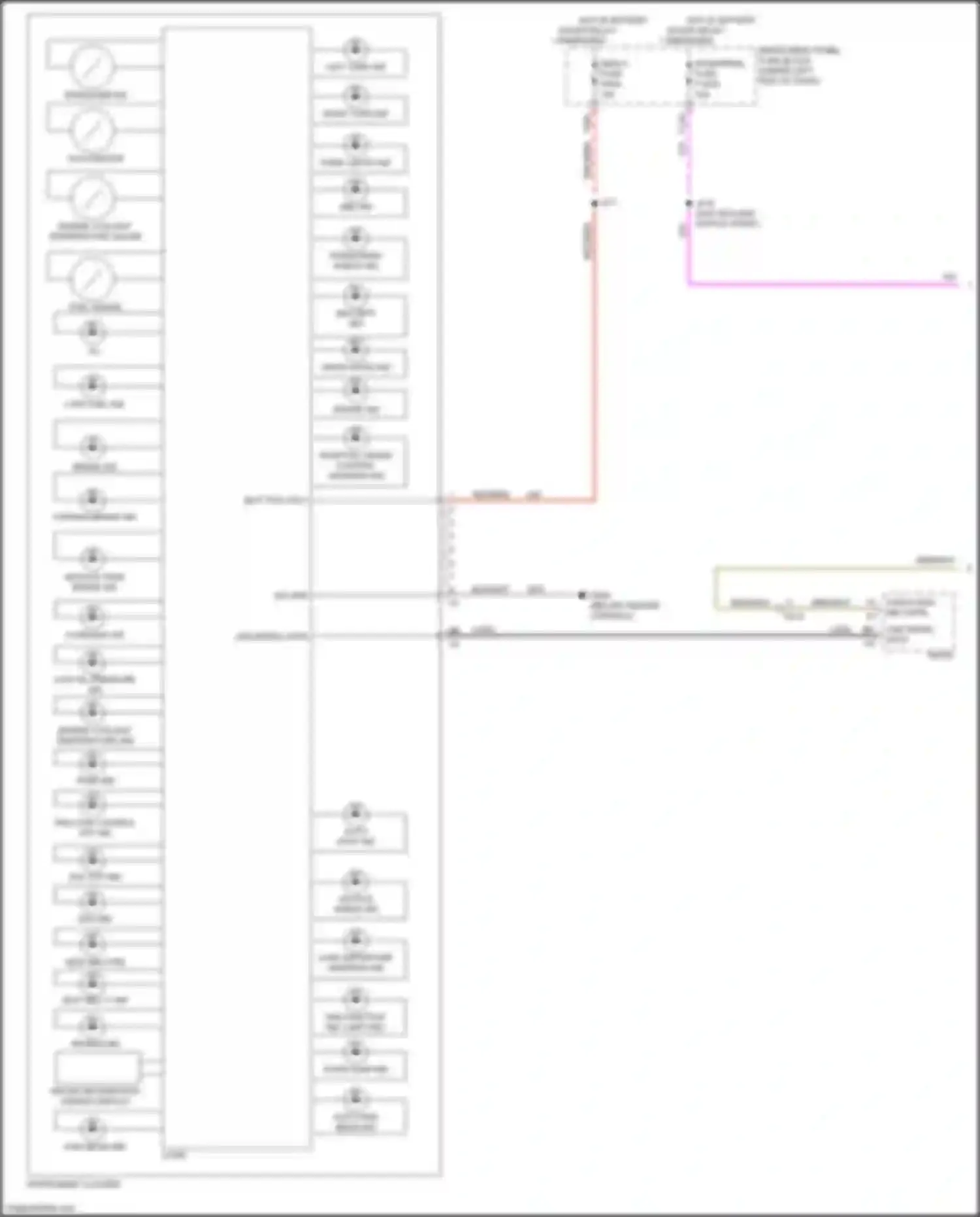 Wiring diagram lvds bk for Chevrolet Trax II (2023-2024) (3 of 5)