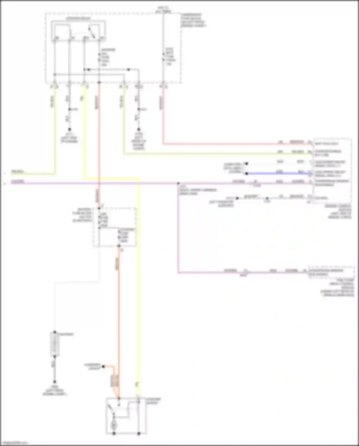 Wiring diagram powertrain sensor bus enable for Chevrolet Trax II (2023-2024) (1 of 1)