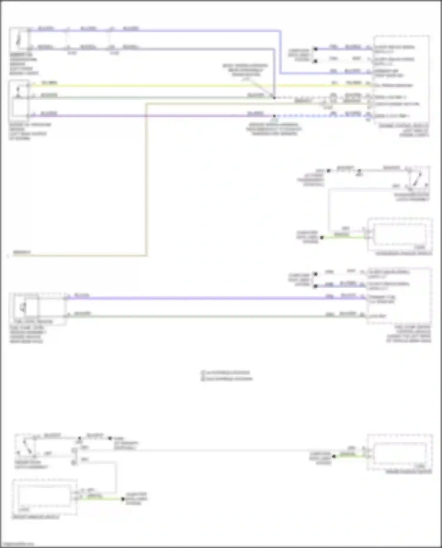 Wiring diagram primary fuel lvl sens sig for Chevrolet Trax II (2023-2024) (1 of 2)
