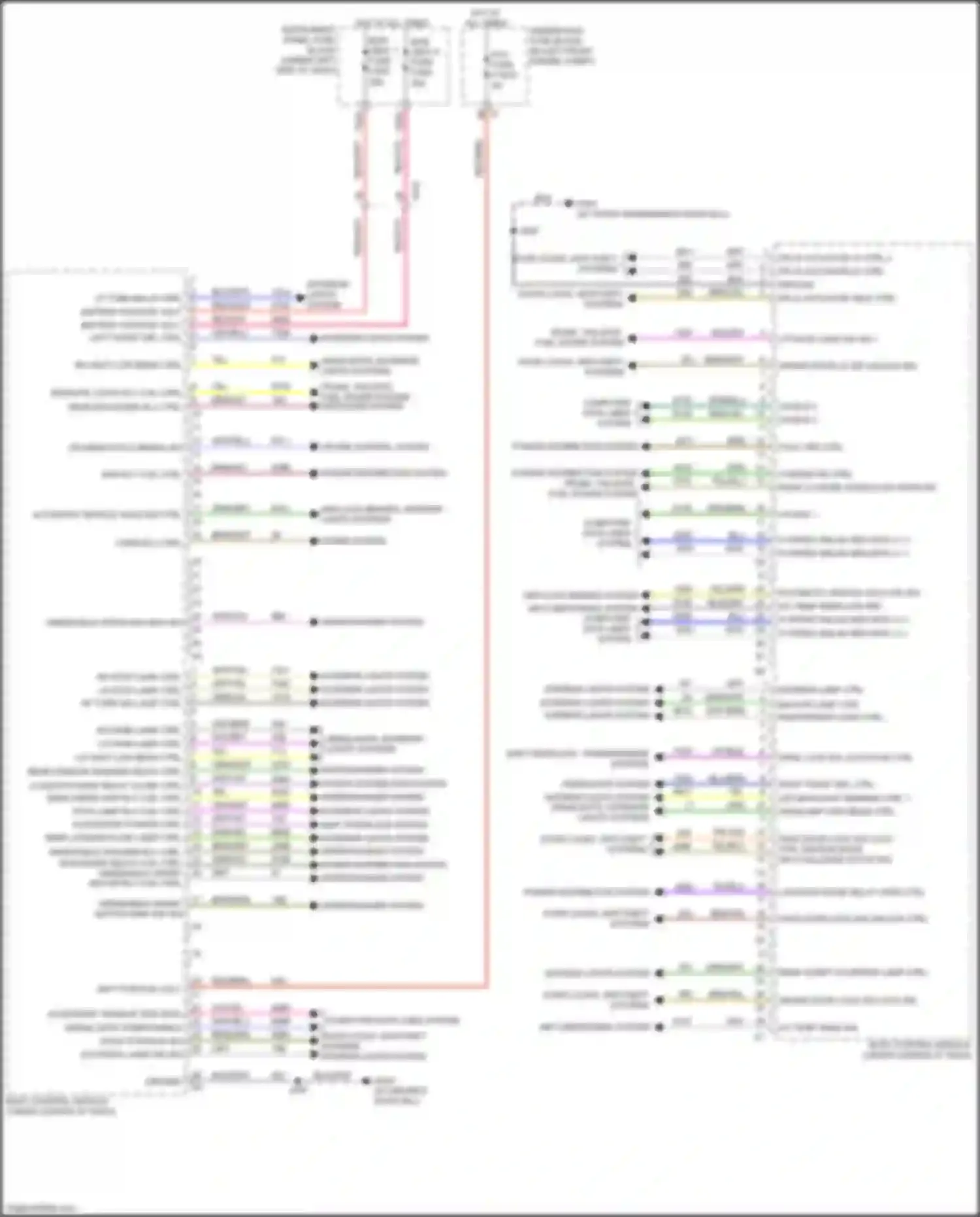 Wiring diagram right front drl ctrl for Chevrolet Trax II (2023-2024) (1 of 2)
