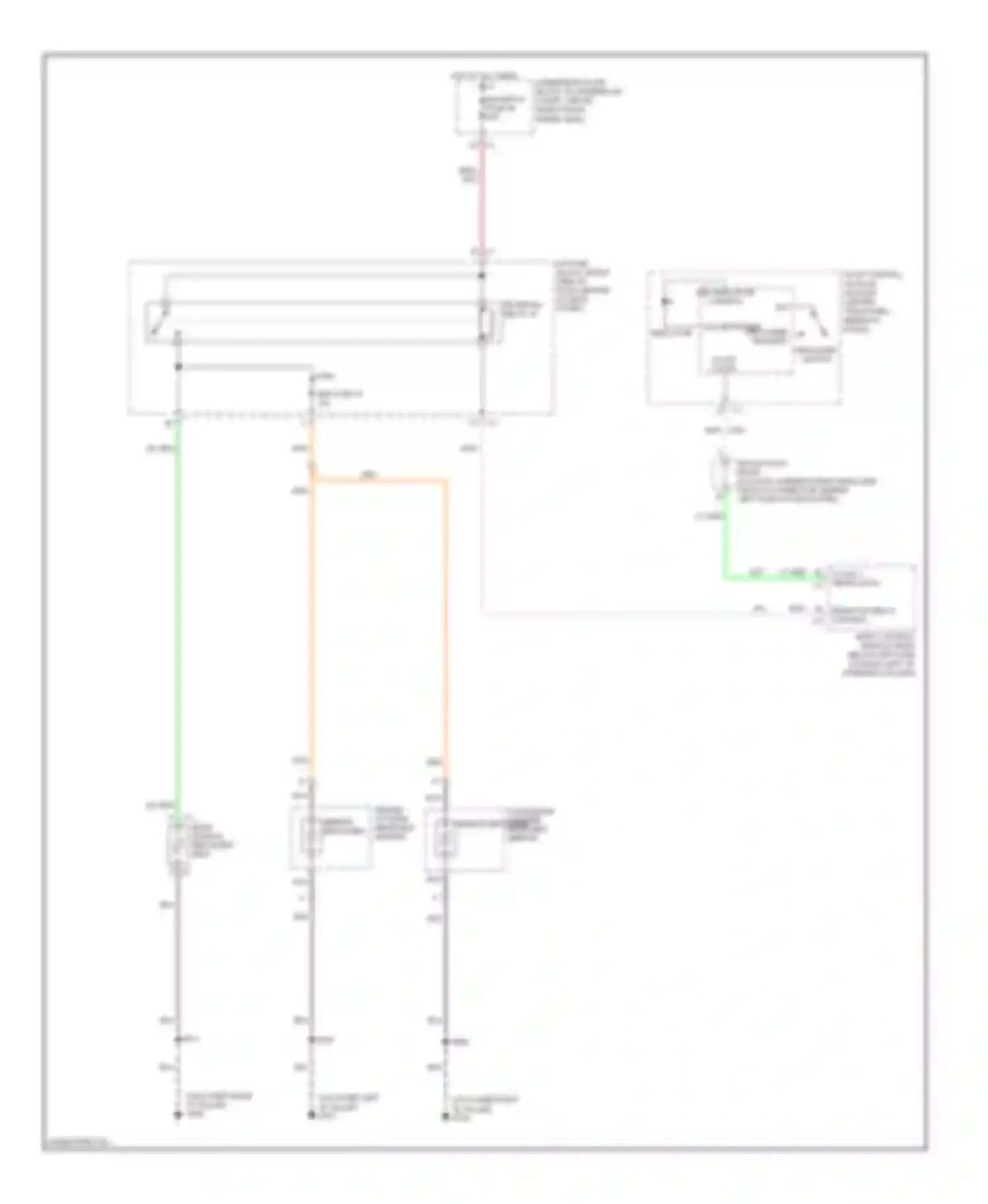 Uplander Chevrolet I (2004-2008): Defoggers circuit