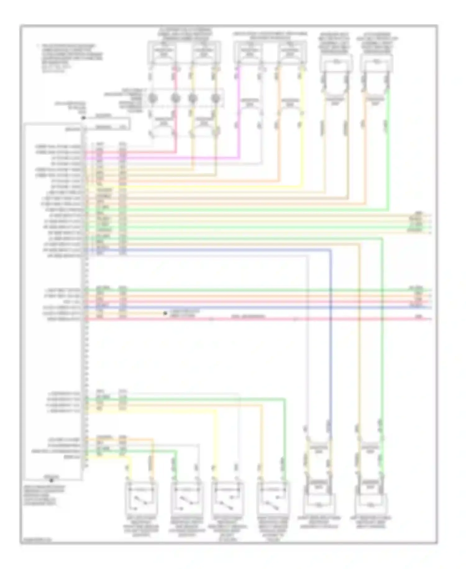 Wiring diagram low ref low ref r discriminating sens sig l discriminating sens sig for Chevrolet Uplander I (2004-2008)
