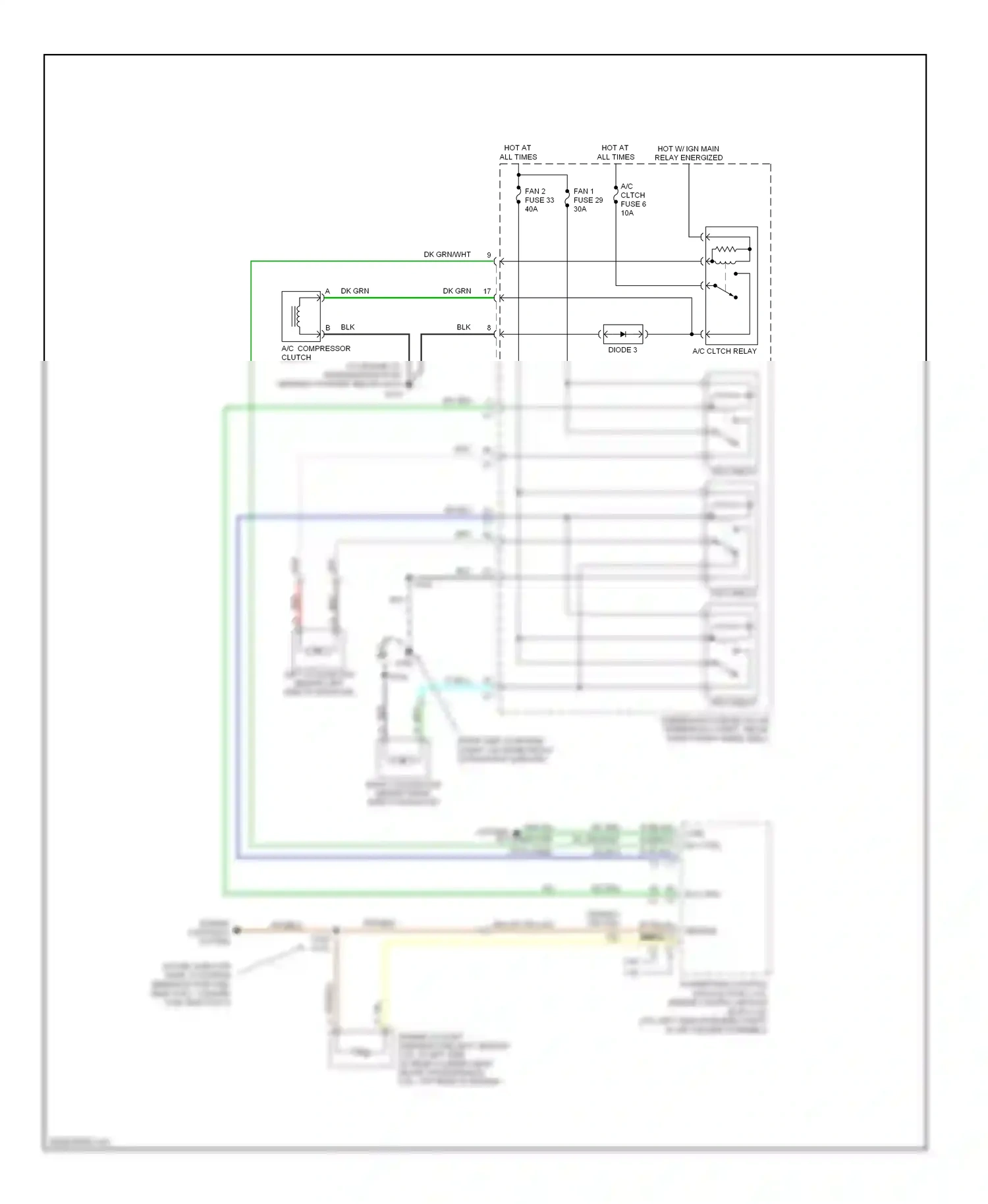 Chevrolet Uplander I (2004-2008) powertrain control module (pcm) (3.5l) engine control module (ecm) (3.9l) wiring diagram  (1 of 3)