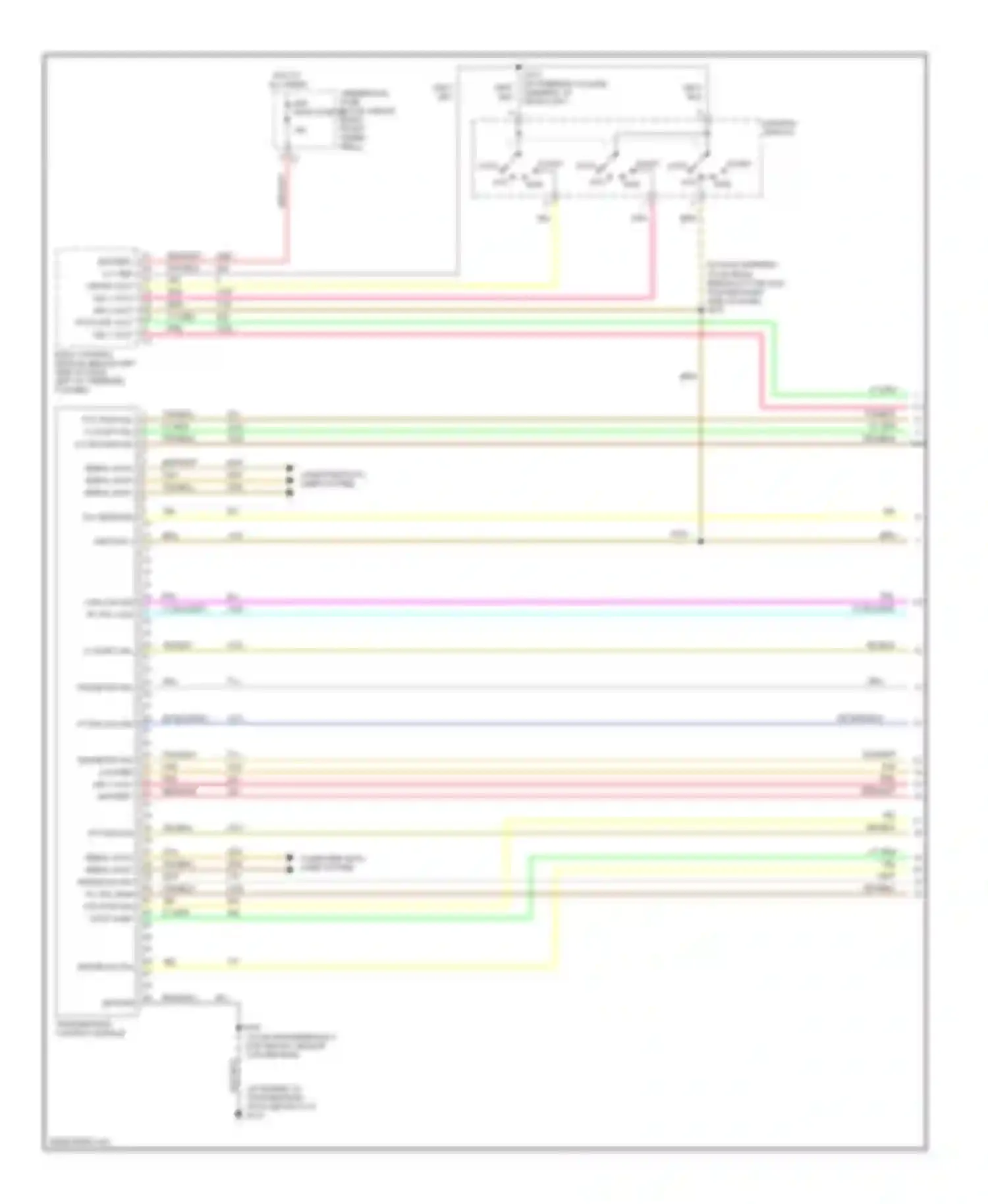 Wiring diagram range sw sig a for Chevrolet Uplander I (2004-2008) (1 of 1)