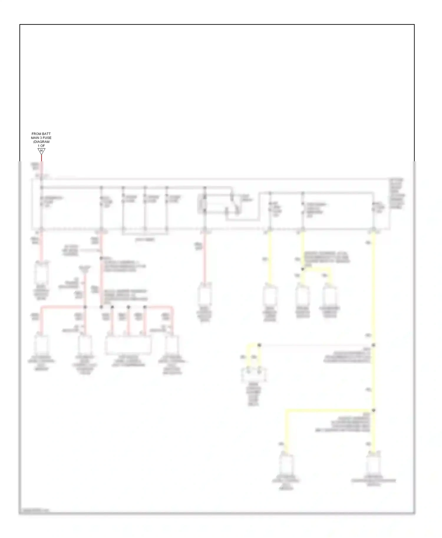 Chevrolet Uplander I (2004-2008) rap relay wiring diagram  (1 of 1)