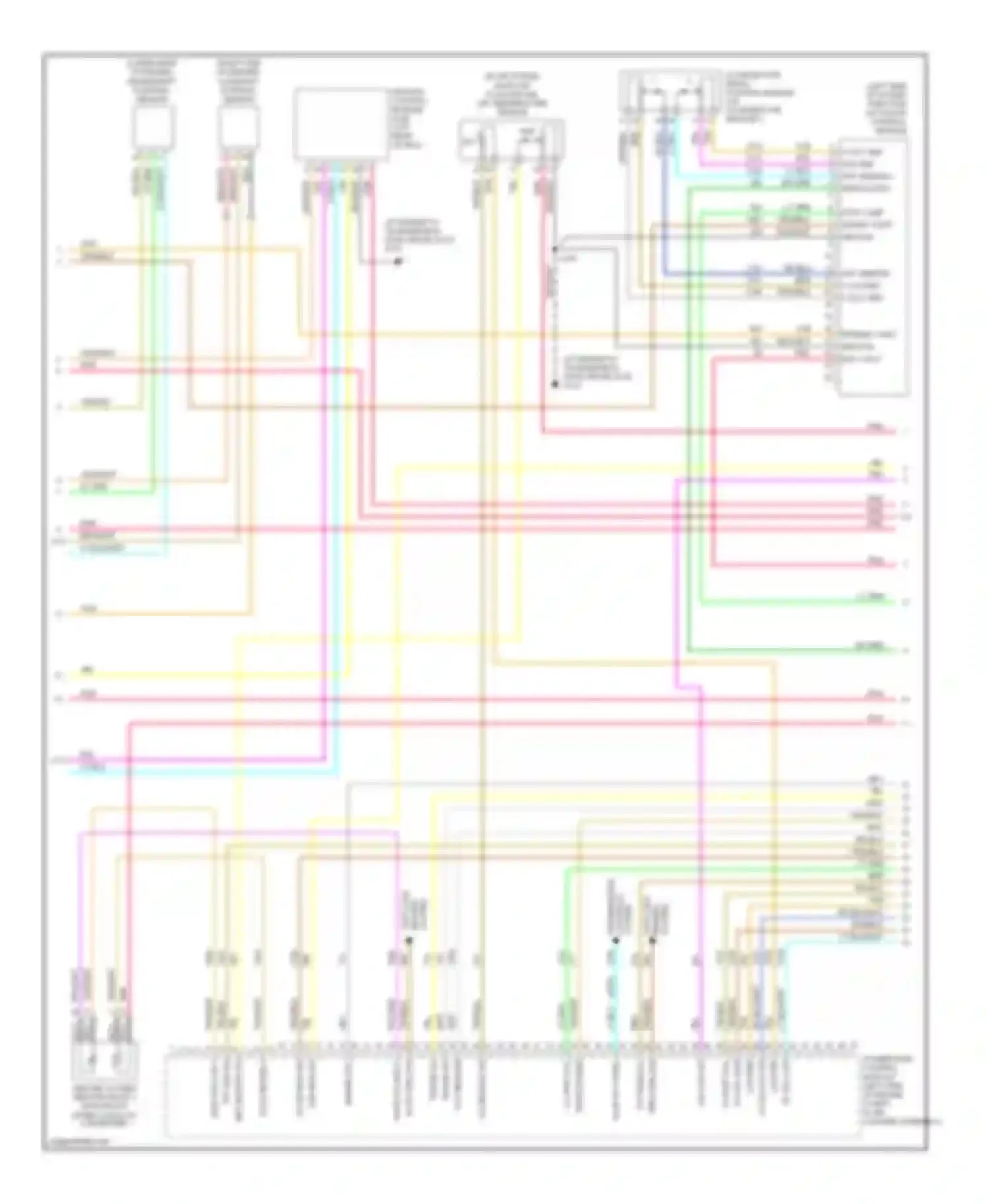 Wiring diagram tcc pwm sol for Chevrolet Uplander I (2004-2008)
