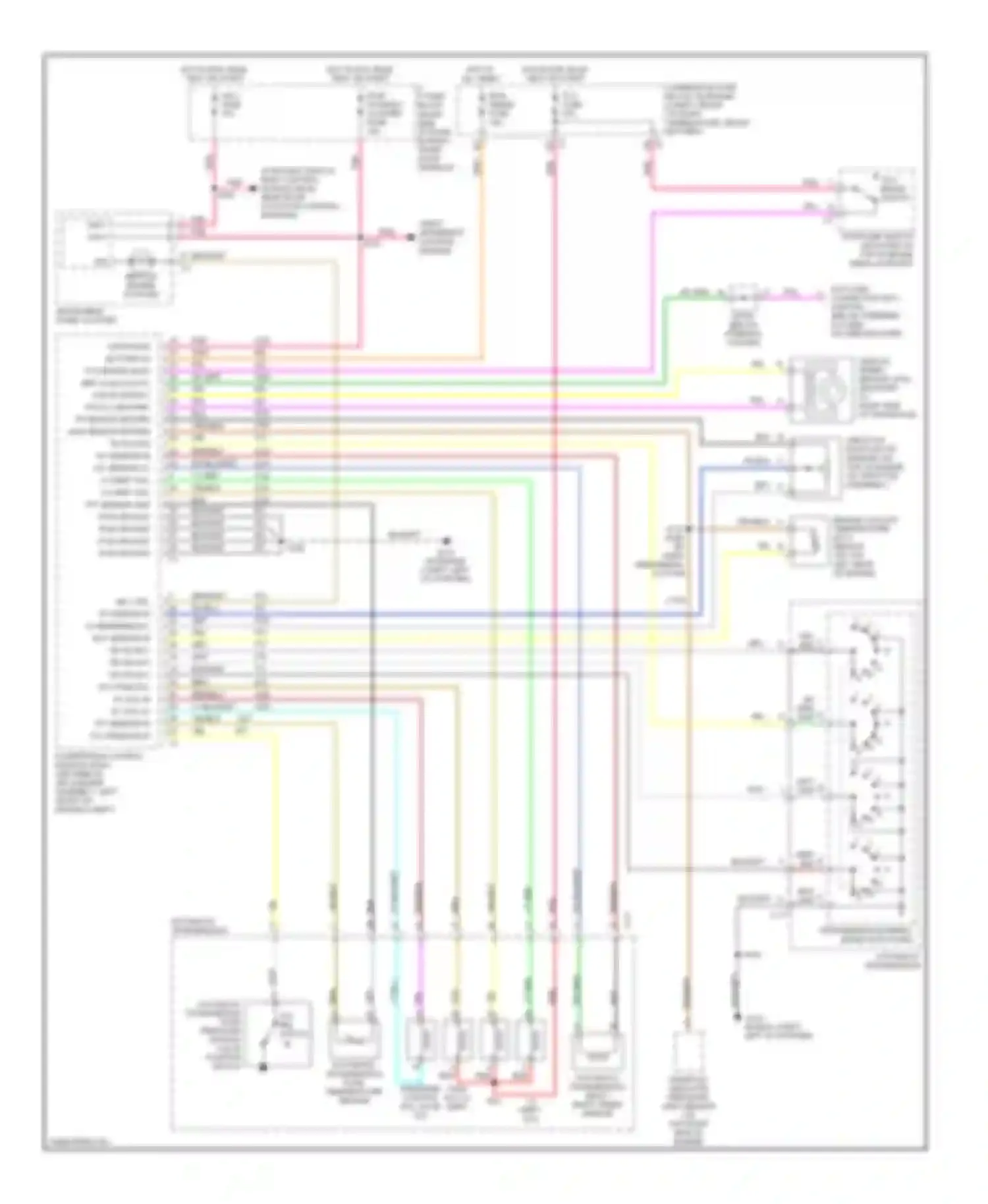 Wiring diagram 1-2 shift sol for Chevrolet Venture I (1996-2005) (1 of 1)