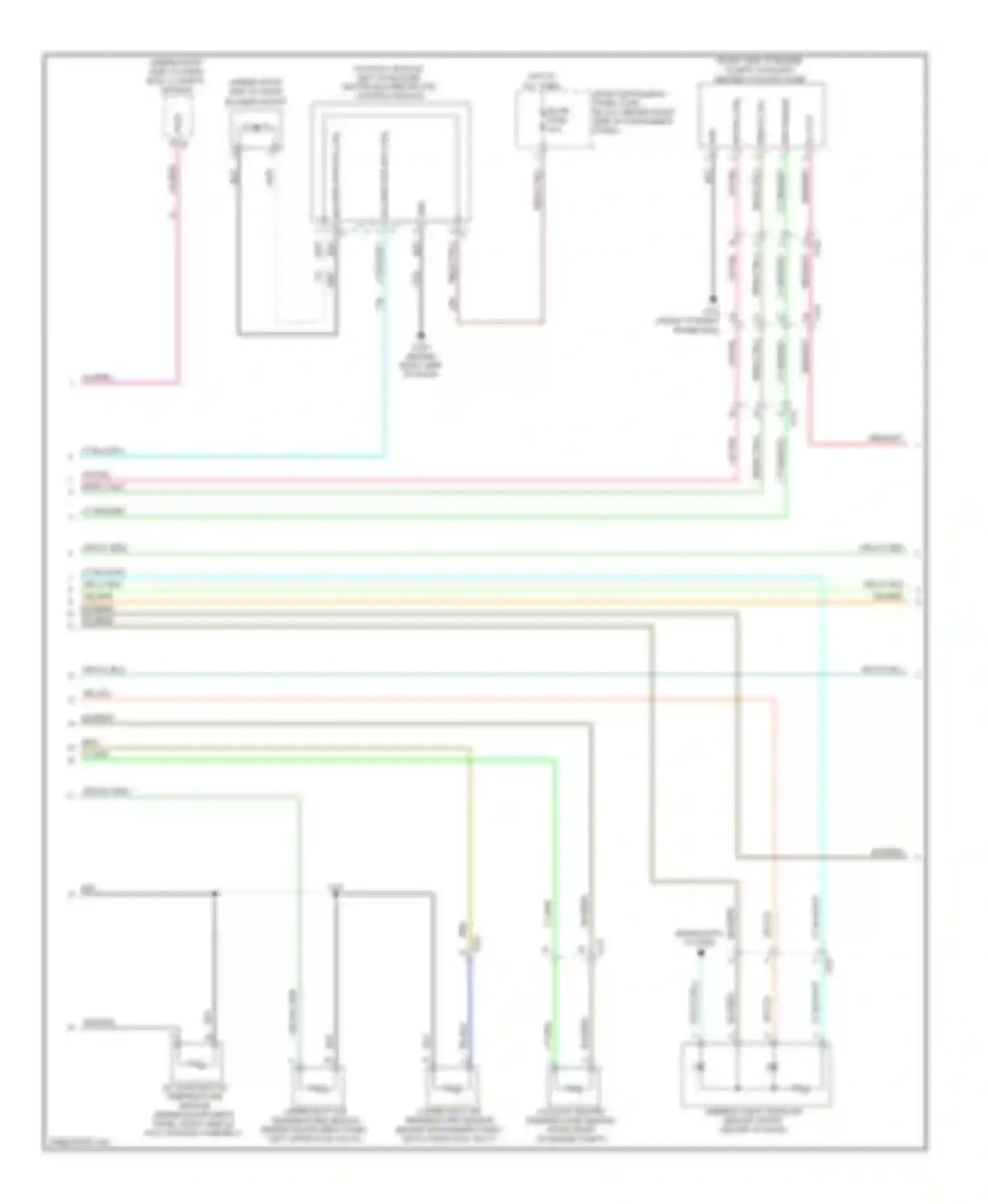 Volt Chevrolet I (2010-2015): Automatic a/c circuit (2 of 4)