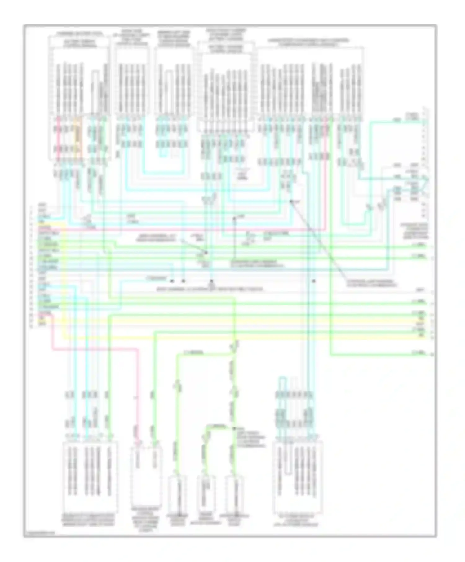 Volt Chevrolet I (2010-2015): Computer data lines circuit (2 of 3)