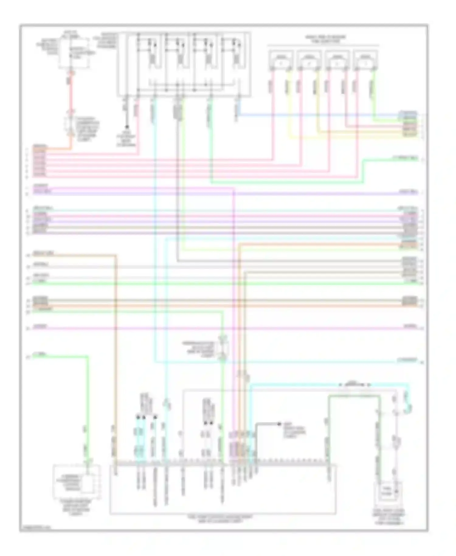 Volt Chevrolet I (2010-2015): Wiring diagram engine performance 1.4l vin 4, engine controls circuit (4 of 6)