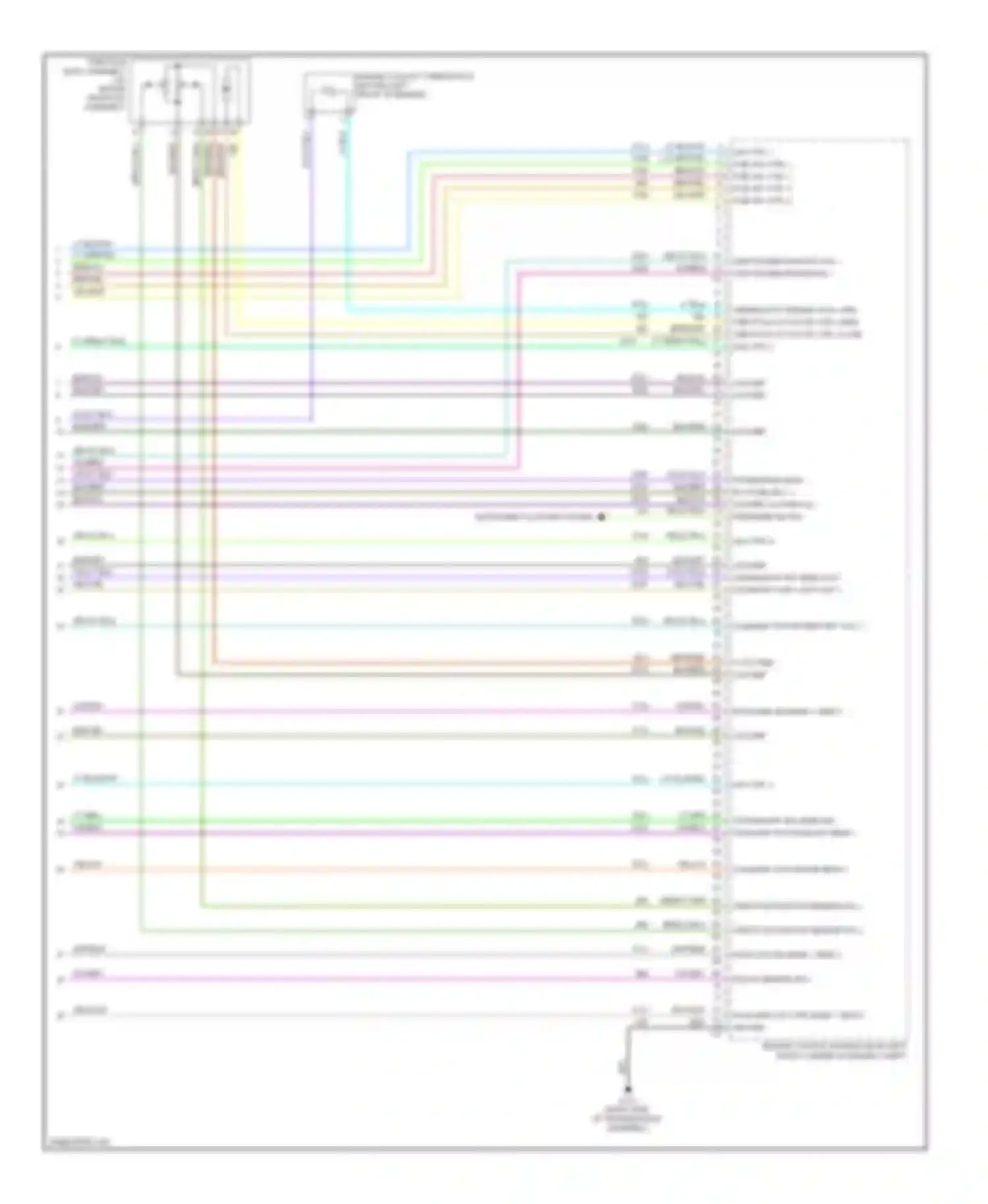 Volt Chevrolet I (2010-2015): Wiring diagram engine performance 1.4l vin 4, engine controls circuit (6 of 6)