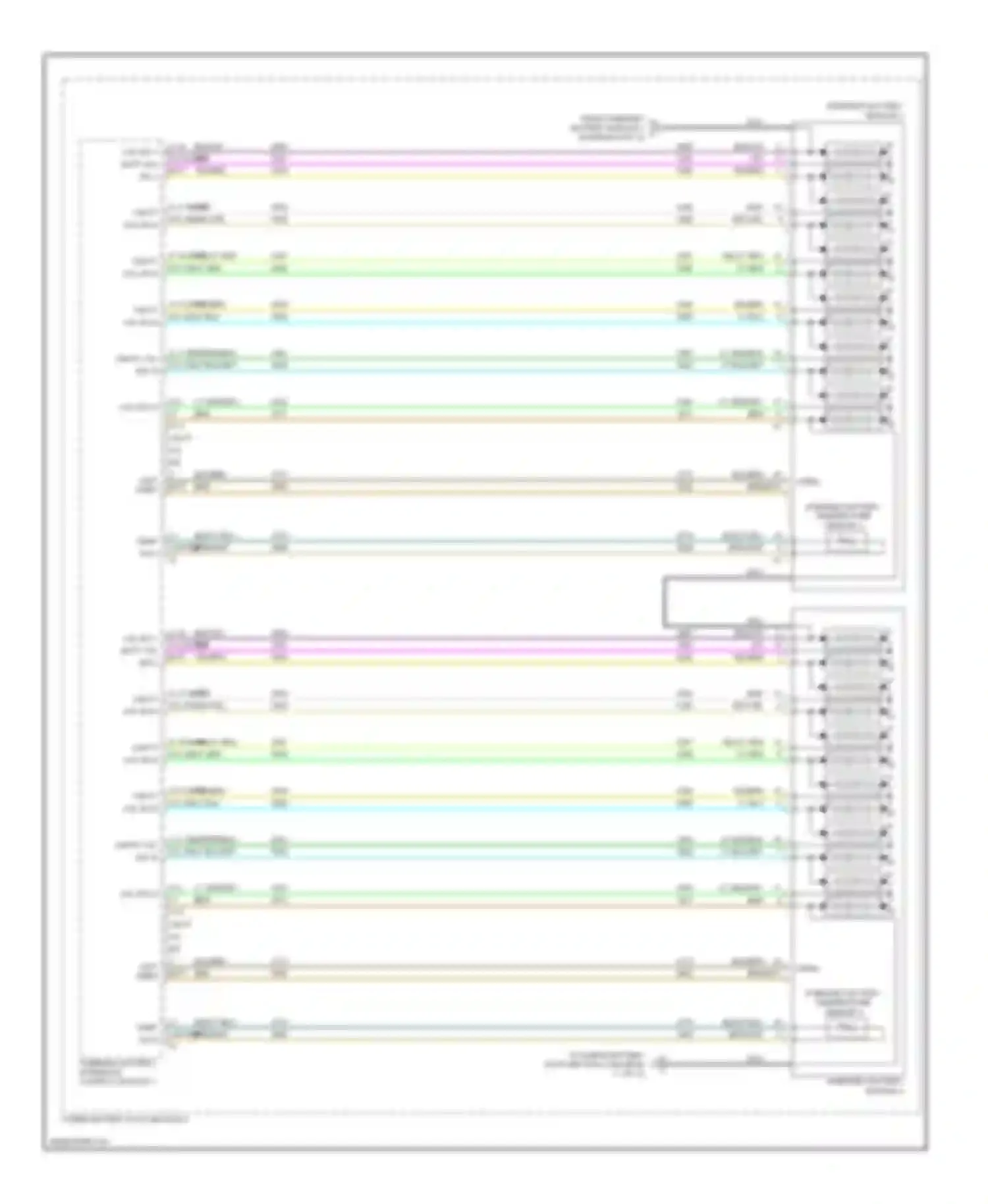Volt Chevrolet I (2010-2015): Wiring diagram engine performance 1.4l vin 4, hybrid system circuit (10 of 13)