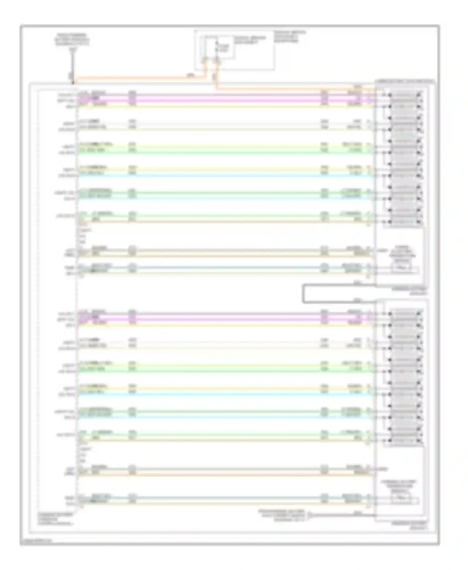 Volt Chevrolet I (2010-2015): Wiring diagram engine performance 1.4l vin 4, hybrid system circuit (11 of 13)