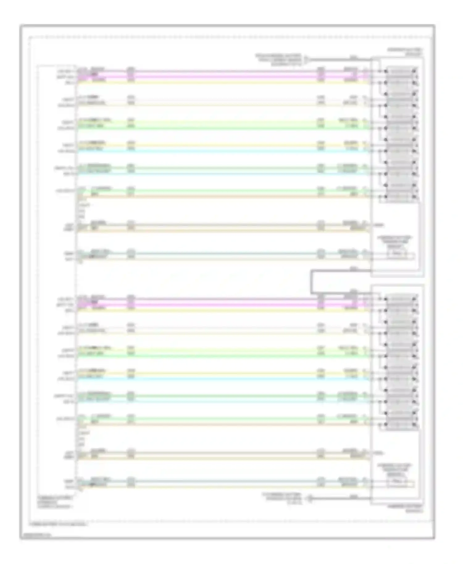 Volt Chevrolet I (2010-2015): Wiring diagram engine performance 1.4l vin 4, hybrid system circuit (12 of 13)