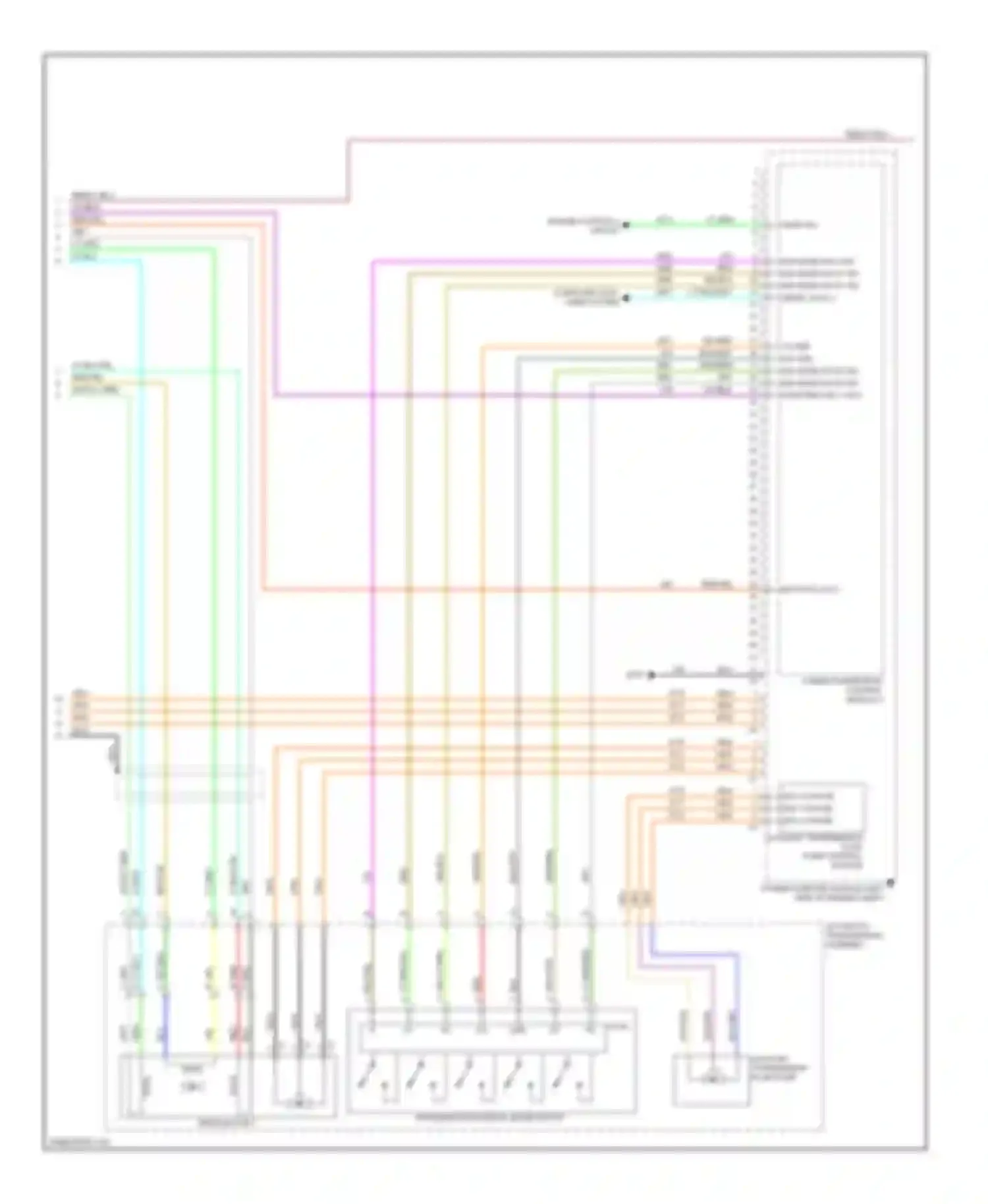 Volt Chevrolet I (2010-2015): Wiring diagram engine performance 1.4l vin 4, hybrid system circuit (2 of 13)