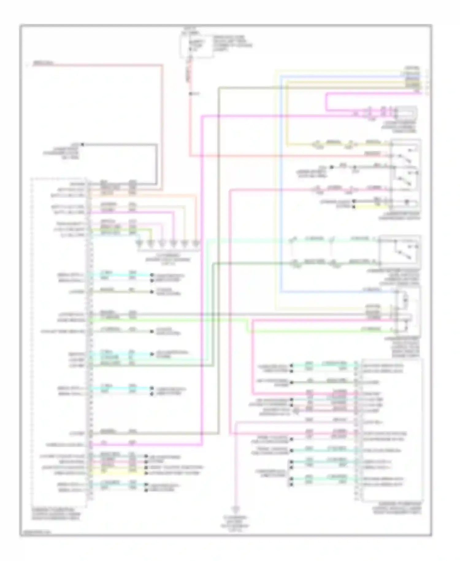 Volt Chevrolet I (2010-2015): Wiring diagram engine performance 1.4l vin 4, hybrid system circuit (3 of 13)
