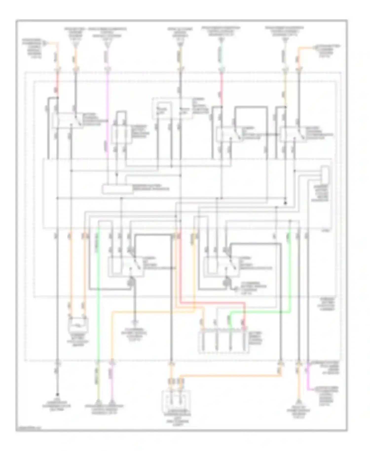 Volt Chevrolet I (2010-2015): Wiring diagram engine performance 1.4l vin 4, hybrid system circuit (8 of 13)