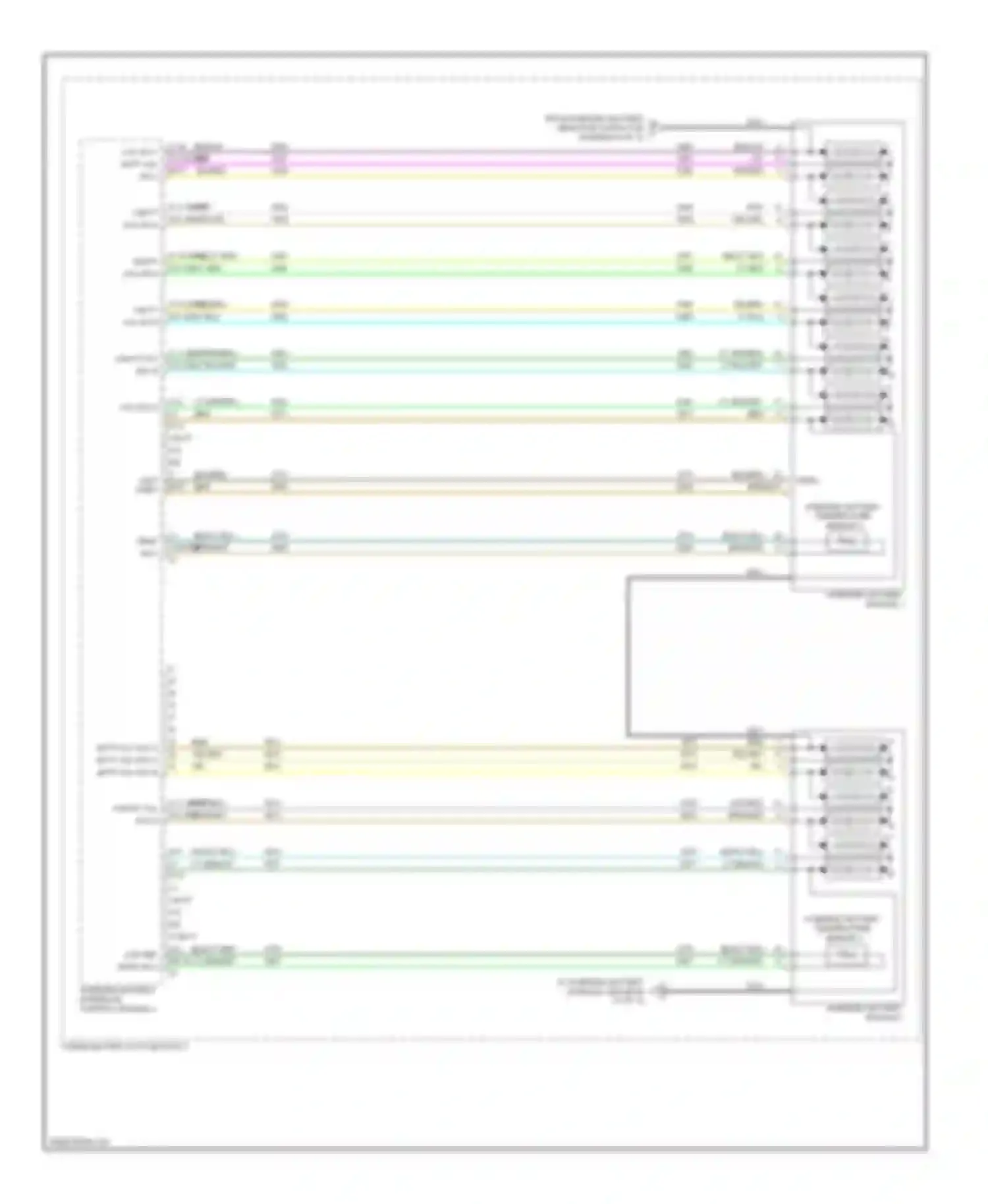 Volt Chevrolet I (2010-2015): Wiring diagram engine performance 1.4l vin 4, hybrid system circuit (9 of 13)