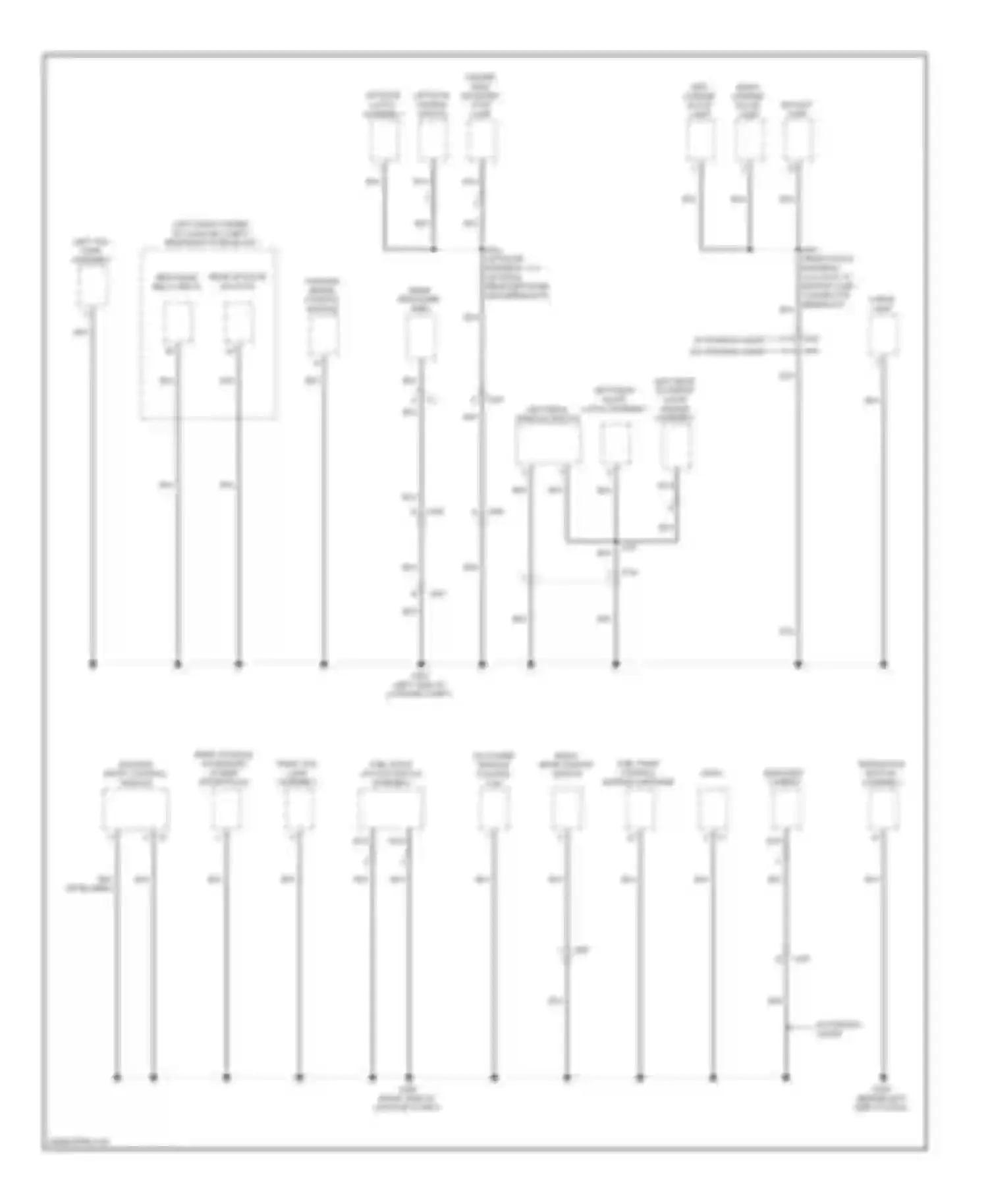 Volt Chevrolet I (2010-2015): Ground distribution circuit (4 of 4)