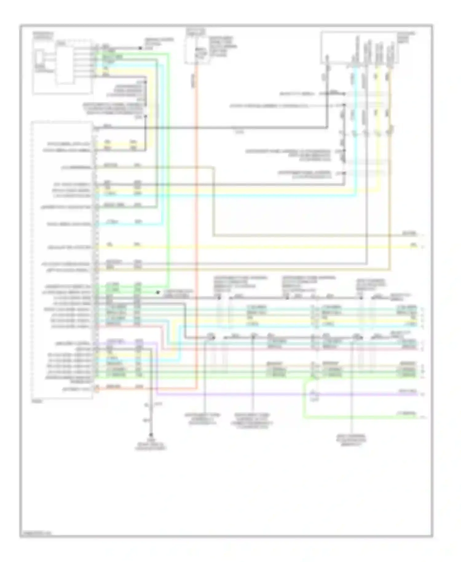 Volt Chevrolet I (2010-2015): Navigation circuit, with amplifier (1 of 3)