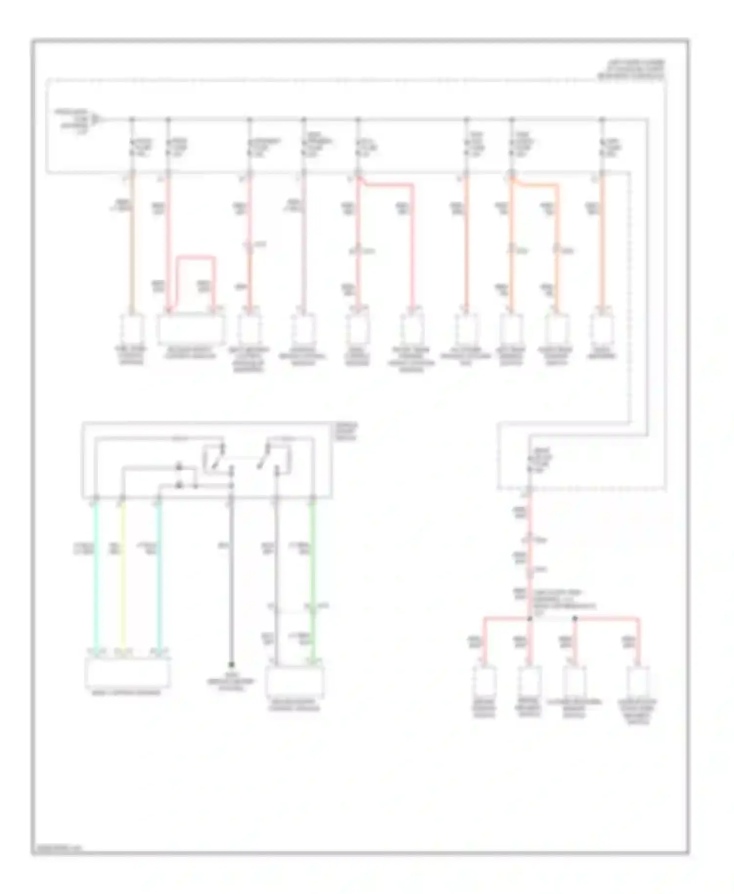 Volt Chevrolet I (2010-2015): Power distribution circuit (4 of 4)