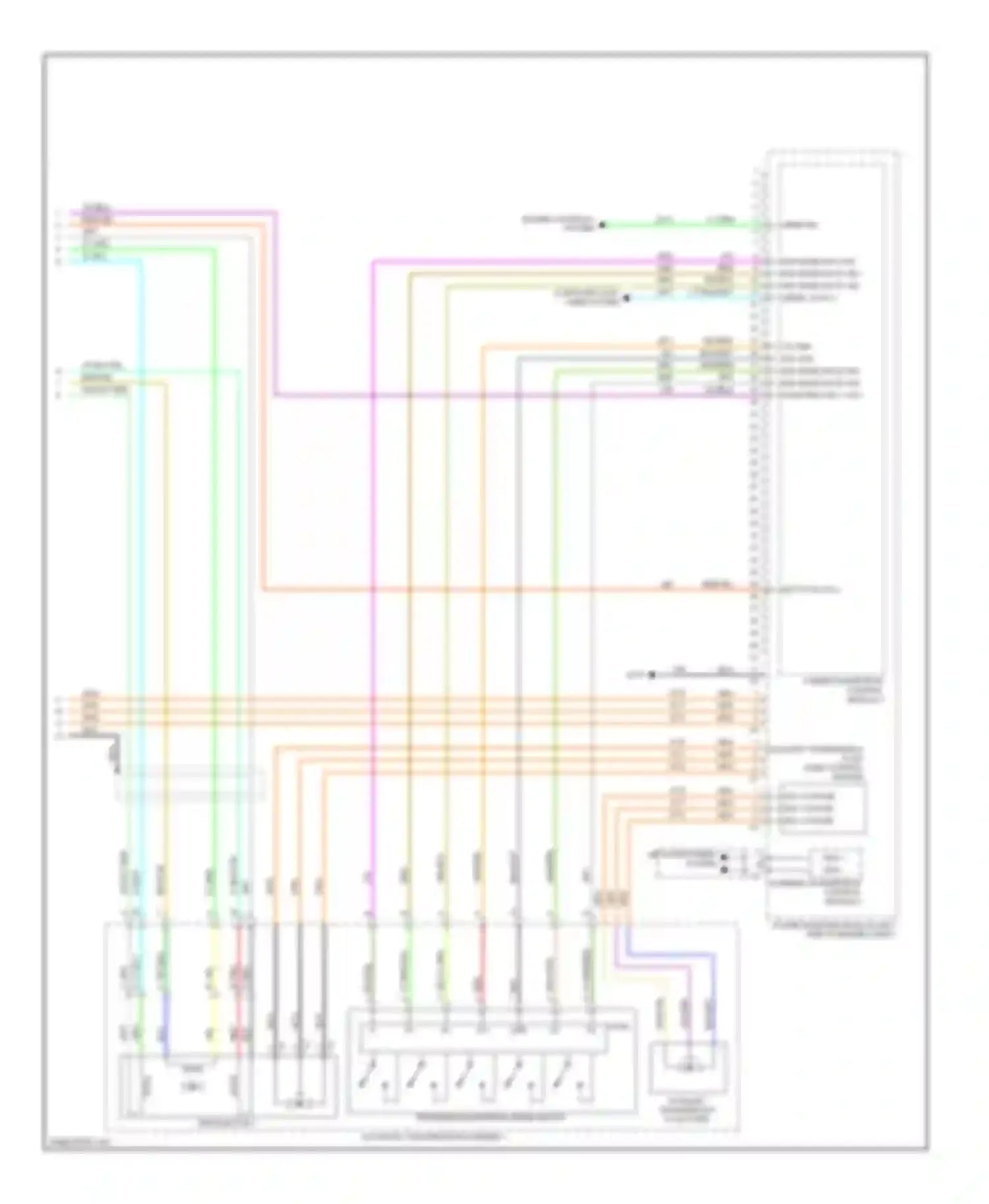 Volt Chevrolet I (2010-2015): Transmission circuit, hybrid (2 of 2)