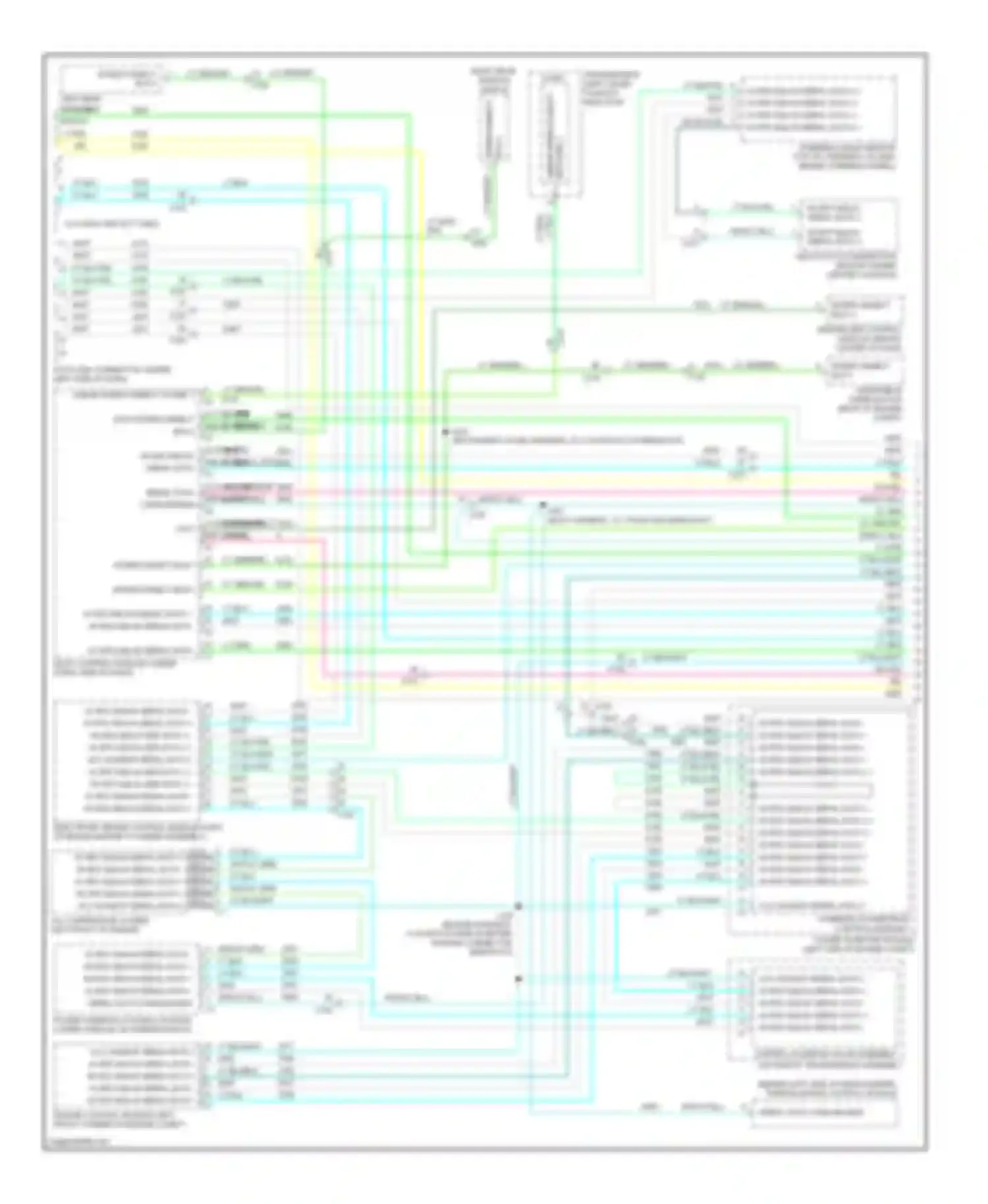 Wiring diagram bus 4 for Chevrolet Volt I (2010-2015) (1 of 6)