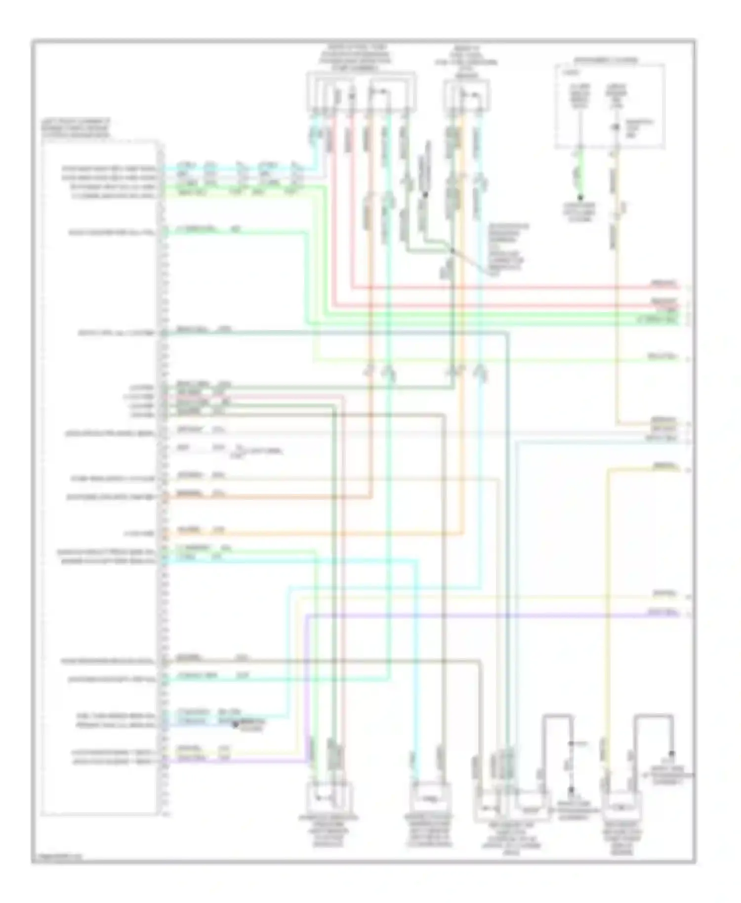 Wiring diagram gry/red for Chevrolet Volt I (2010-2015) (2 of 3)
