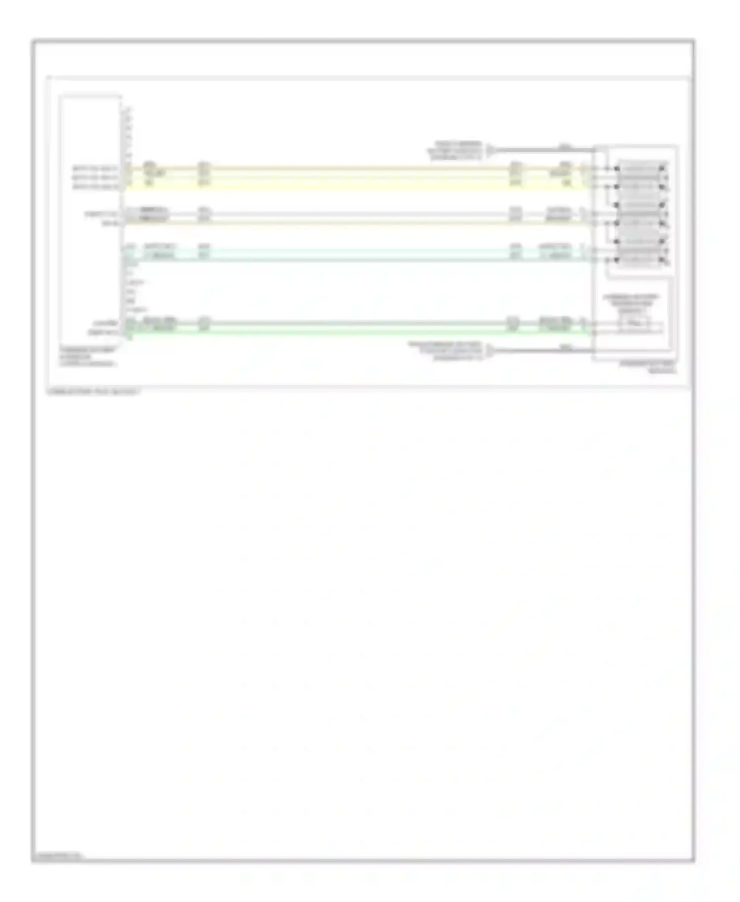 Wiring diagram hybrid/ev battery module 9 for Chevrolet Volt I (2010-2015) (1 of 1)