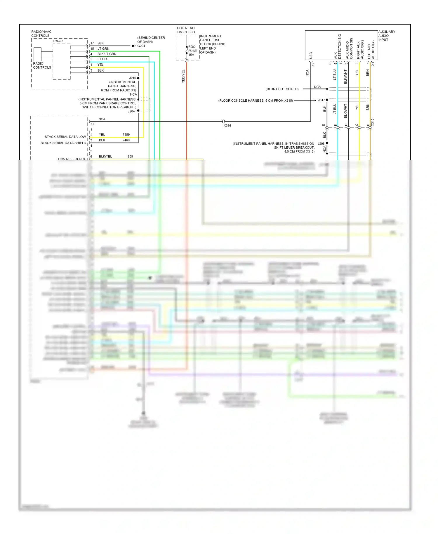 Chevrolet Volt I (2010-2015) input wiring diagram  (1 of 2)