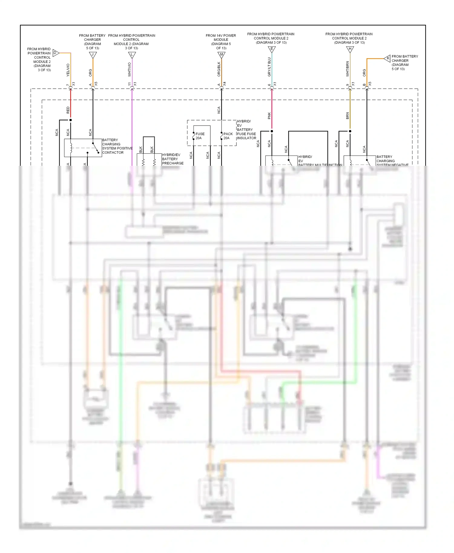 Chevrolet Volt I (2010-2015) module wiring diagram  (5 of 5)