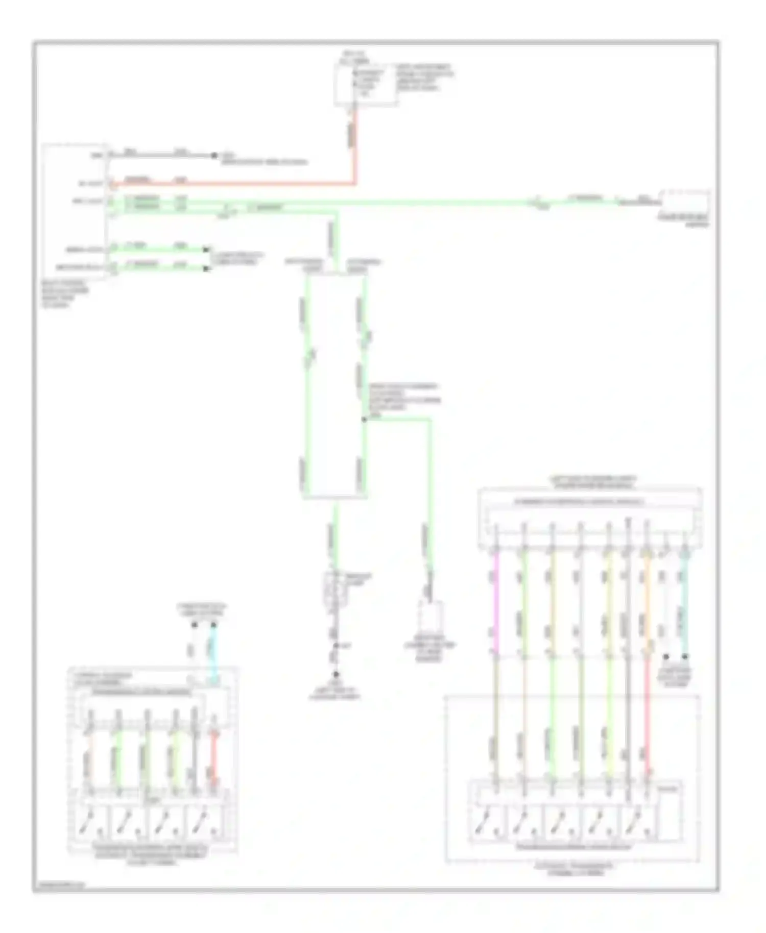 Wiring diagram network bus 4 for Chevrolet Volt I (2010-2015) (1 of 3)