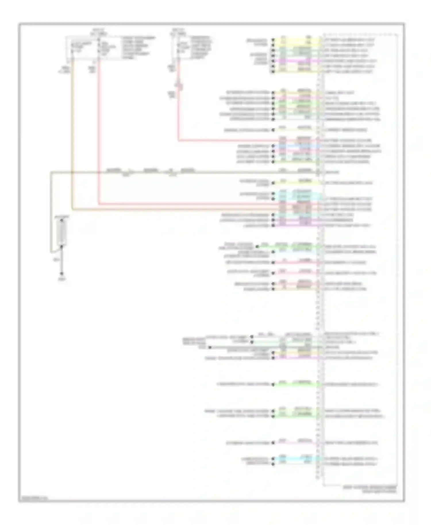Wiring diagram rear closure handle sw open sig interconnect network bus 1 for Chevrolet Volt I (2010-2015) (1 of 1)