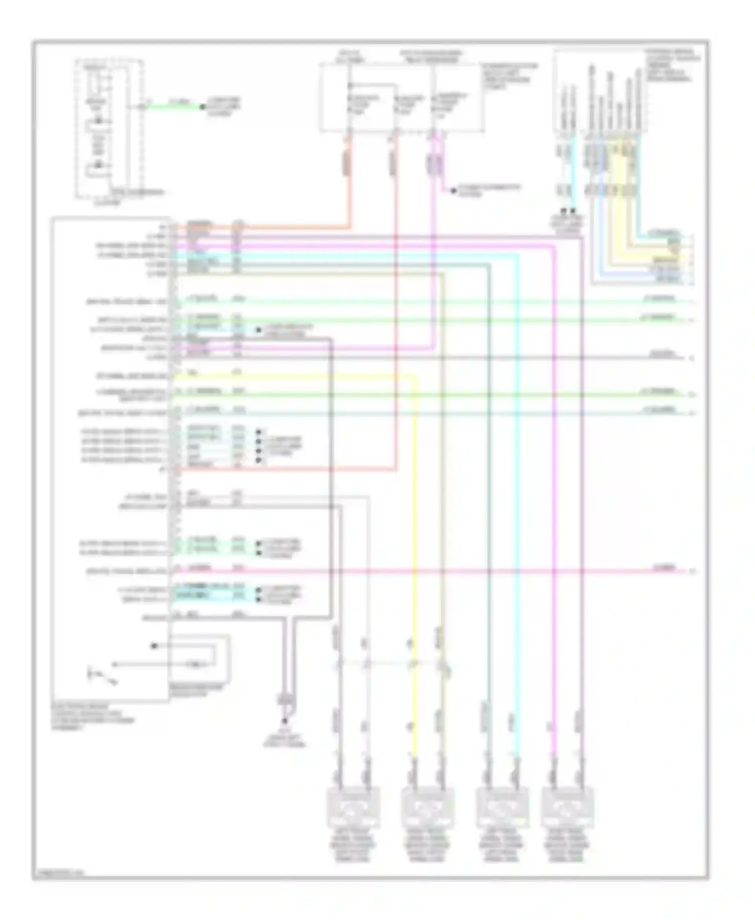Wiring diagram release switch sig for Chevrolet Volt I (2010-2015) (1 of 1)