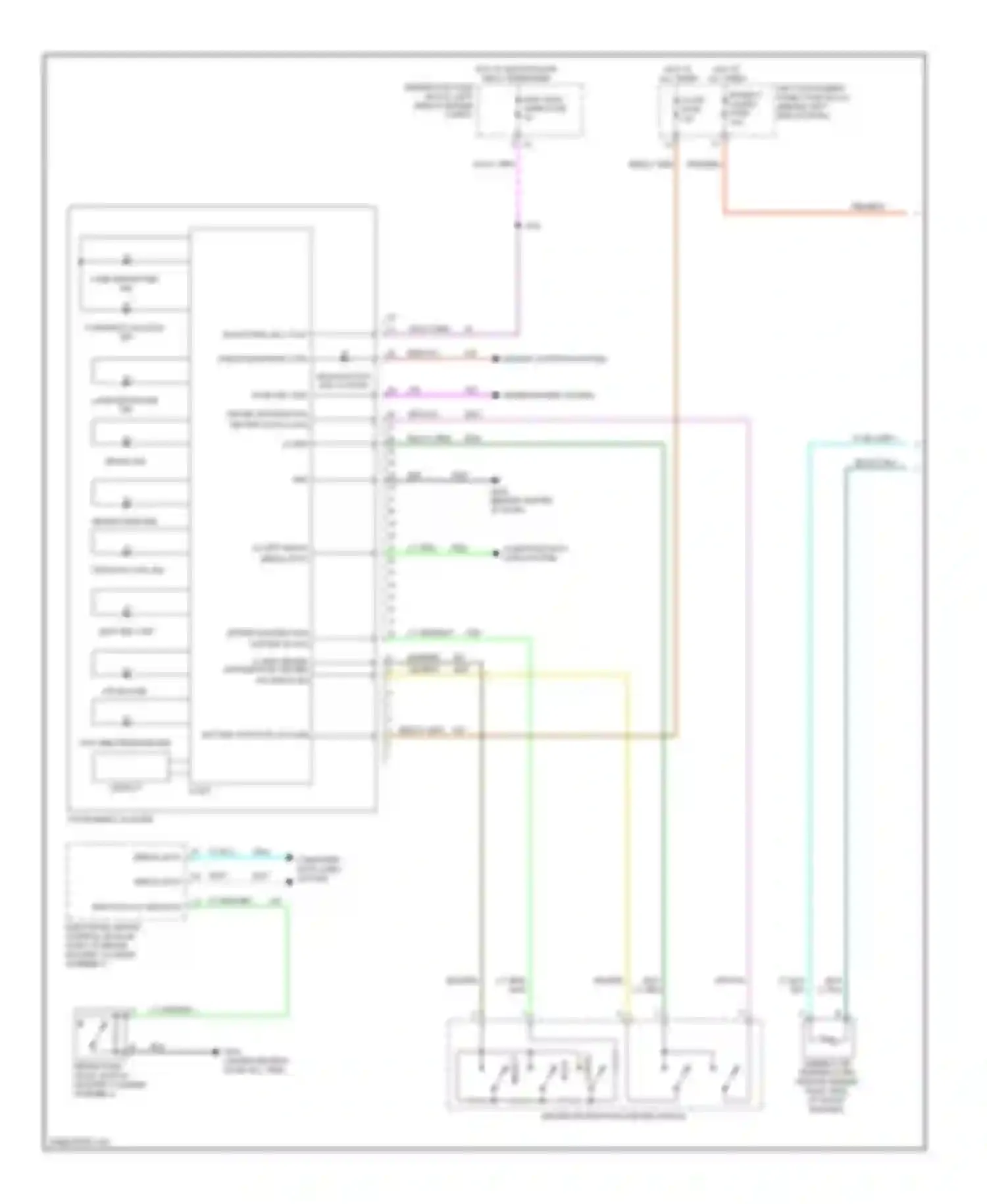 Wiring diagram yel/brn for Chevrolet Volt I (2010-2015) (5 of 9)
