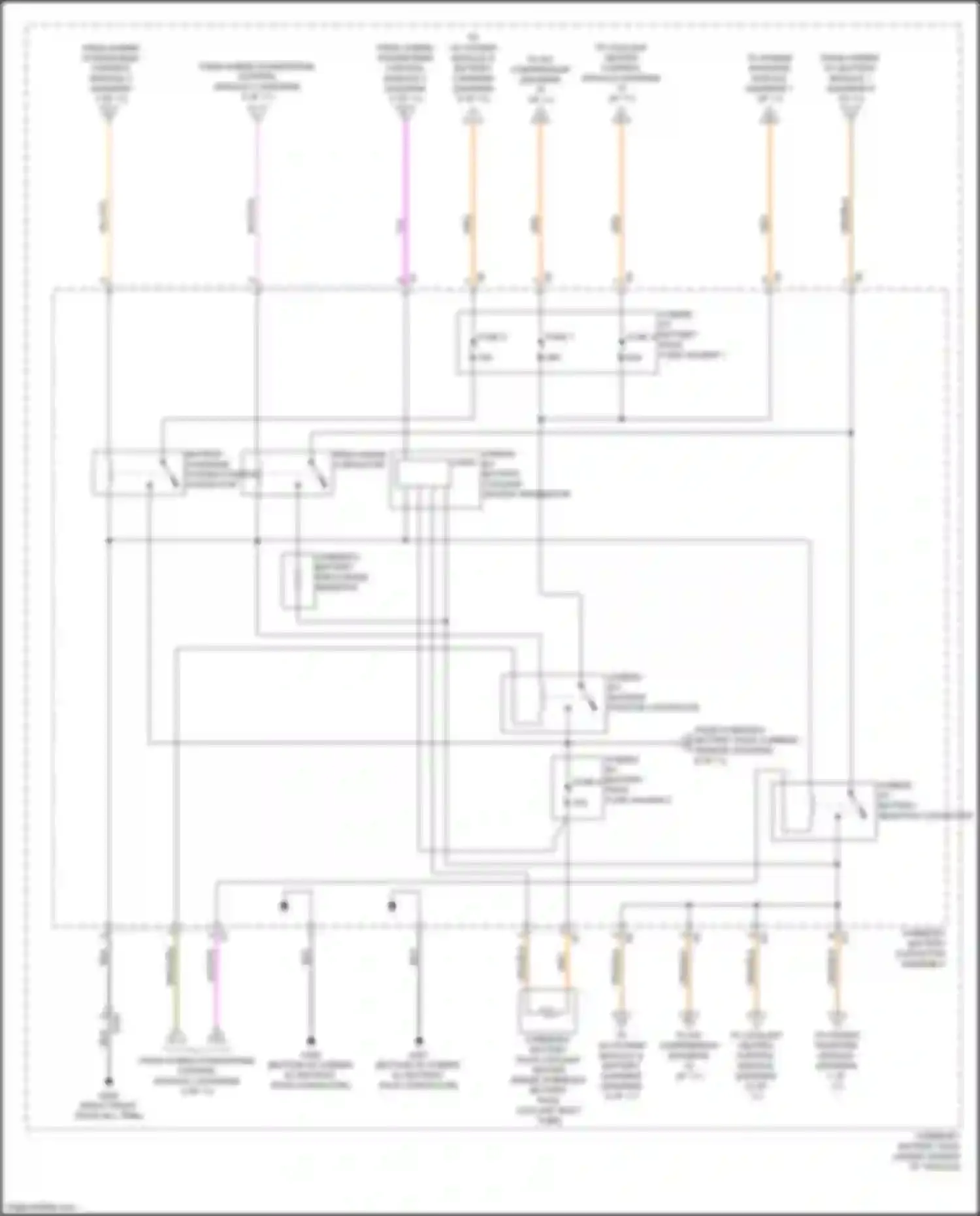 Car Wiring Diagrams for Volt Chevrolet II (2015-2019): Wiring diagram engine performance 1.5l vin 5, hybrid system circuit (7 of 11)
