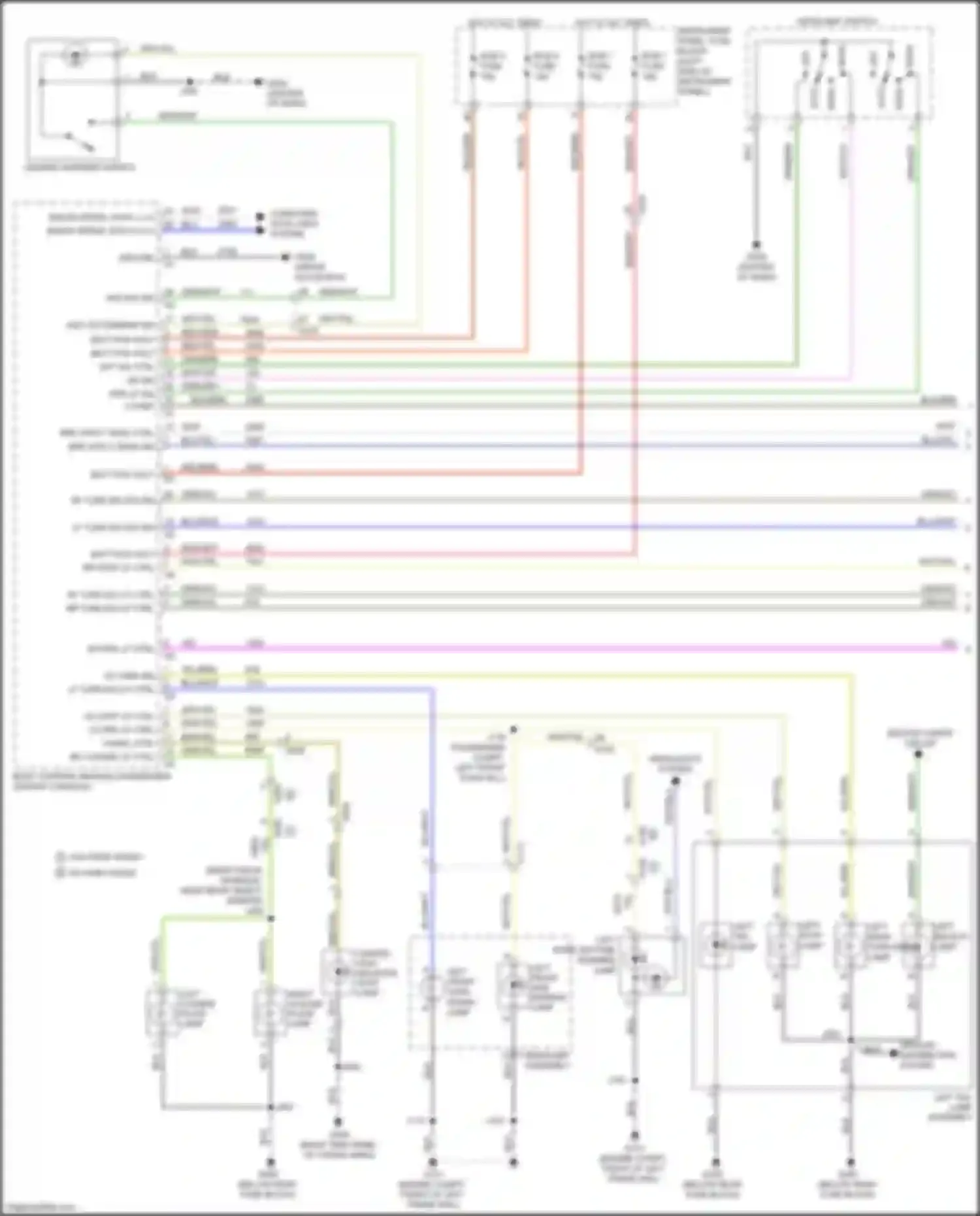 Wiring diagram bcm 1 fuse for Chevrolet Volt II (2015-2019) (3 of 12)