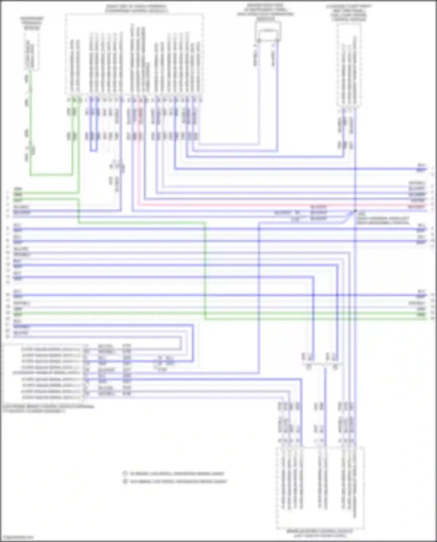 Wiring diagram can bus hi 2 serial data for Chevrolet Volt II (2015-2019) (1 of 2)