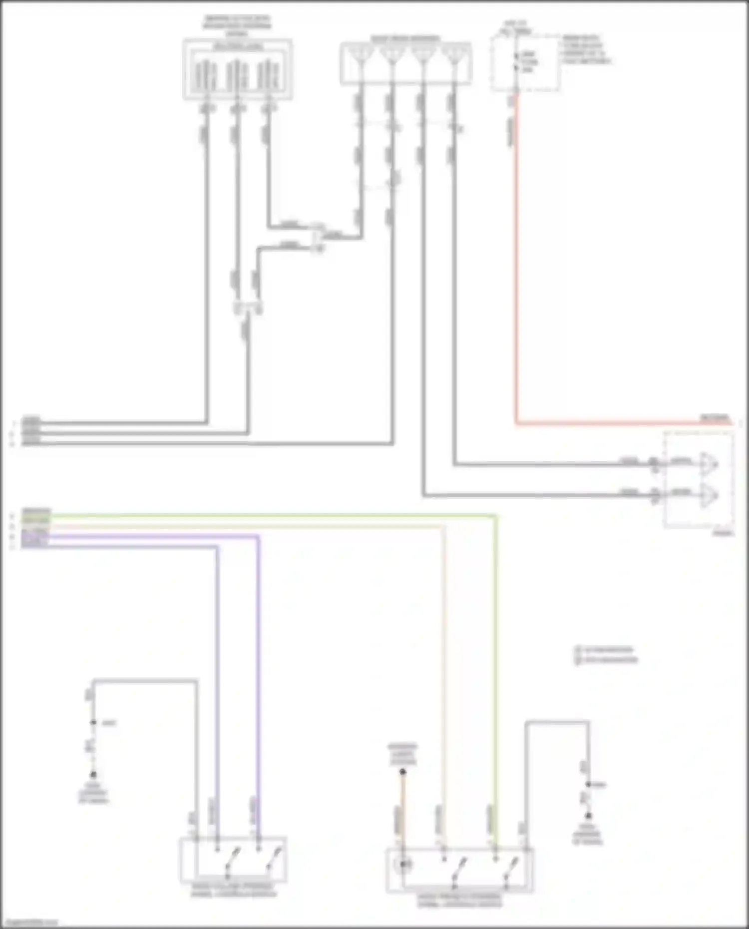 Wiring diagram gps sig for Chevrolet Volt II (2015-2019) (2 of 8)