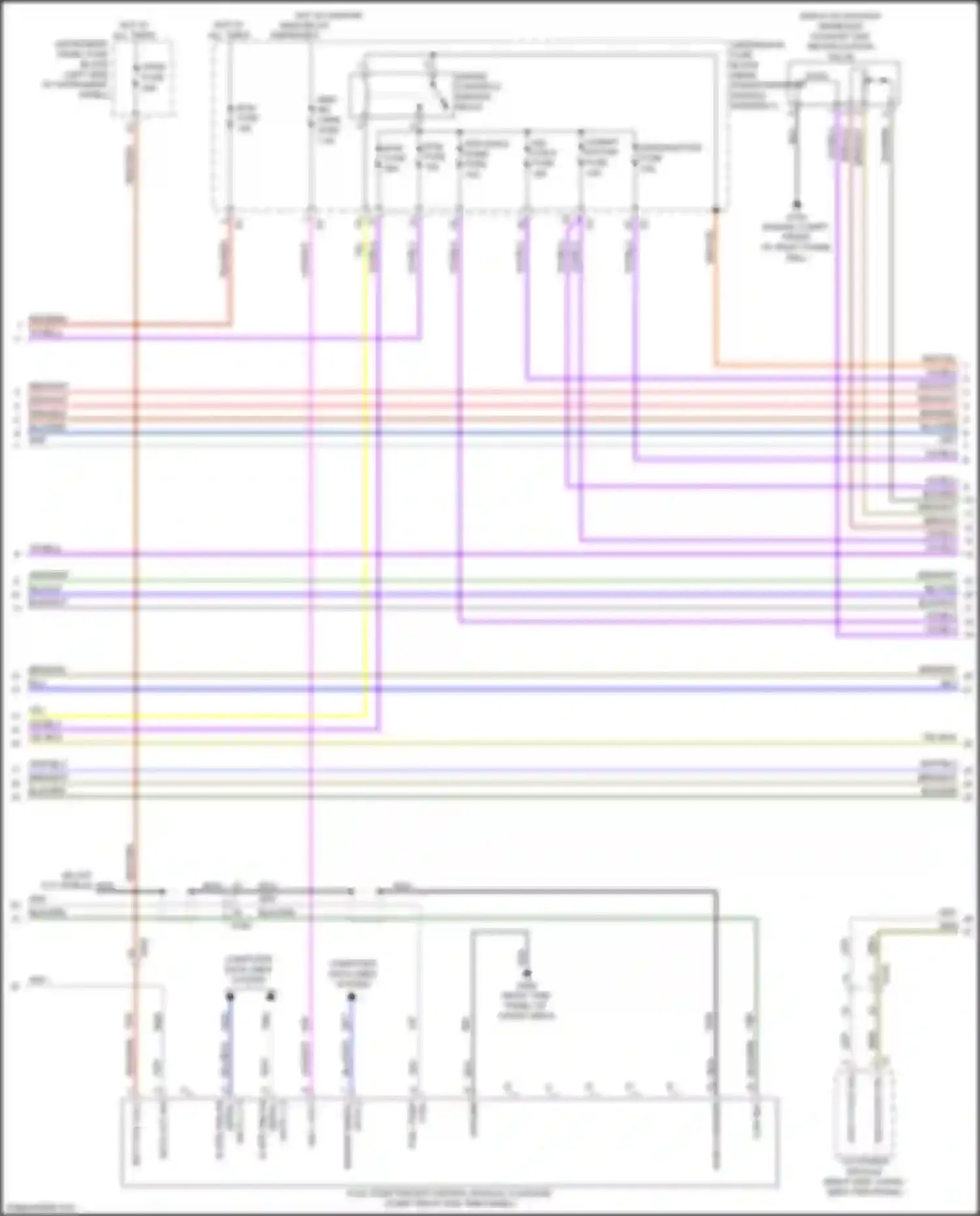 Wiring diagram instrument panel fuse block for Chevrolet Volt II (2015-2019) (35 of 36)