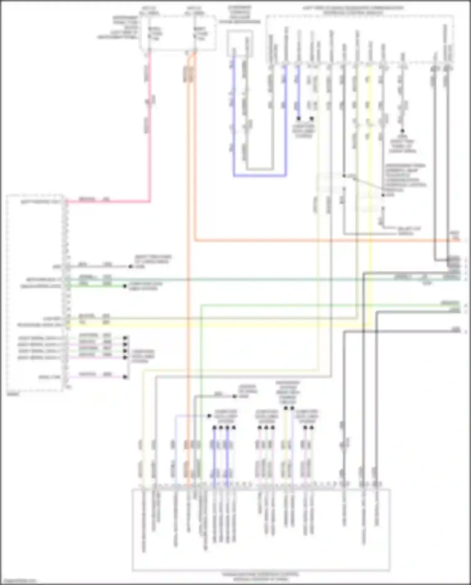 Wiring diagram local interconnect for Chevrolet Volt II (2015-2019) (3 of 9)