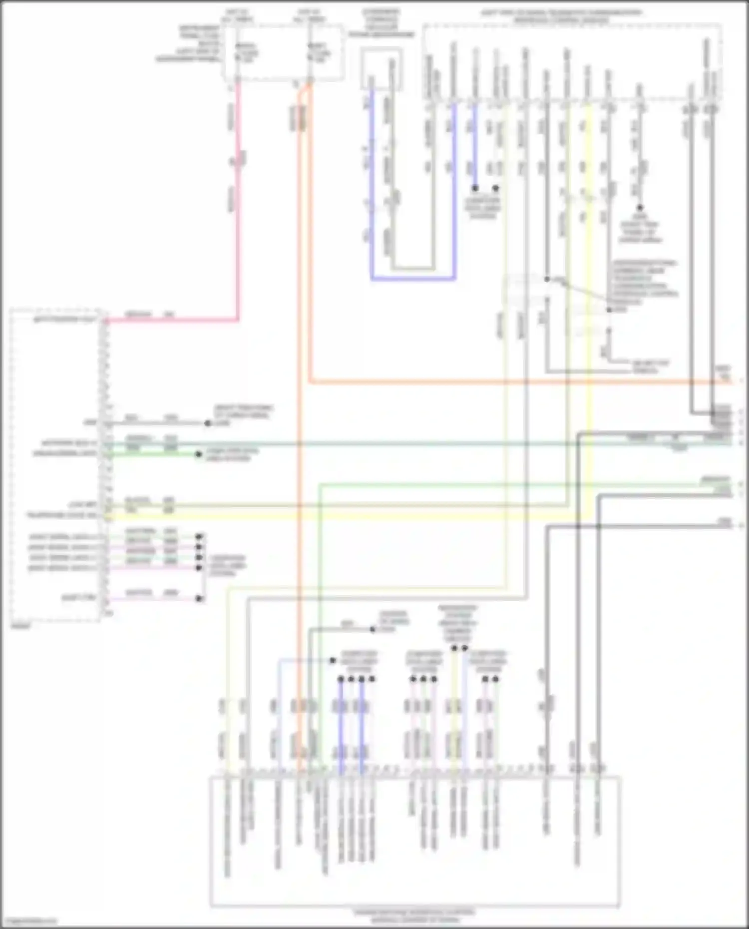 Wiring diagram microphone sig for Chevrolet Volt II (2015-2019) (4 of 4)