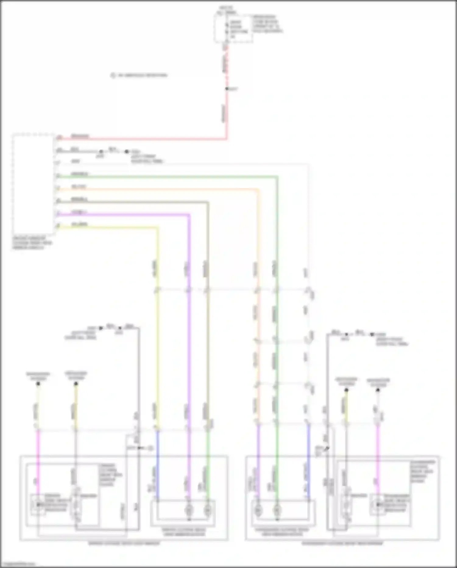 Wiring diagram navigation system for Chevrolet Volt II (2015-2019) (5 of 7)