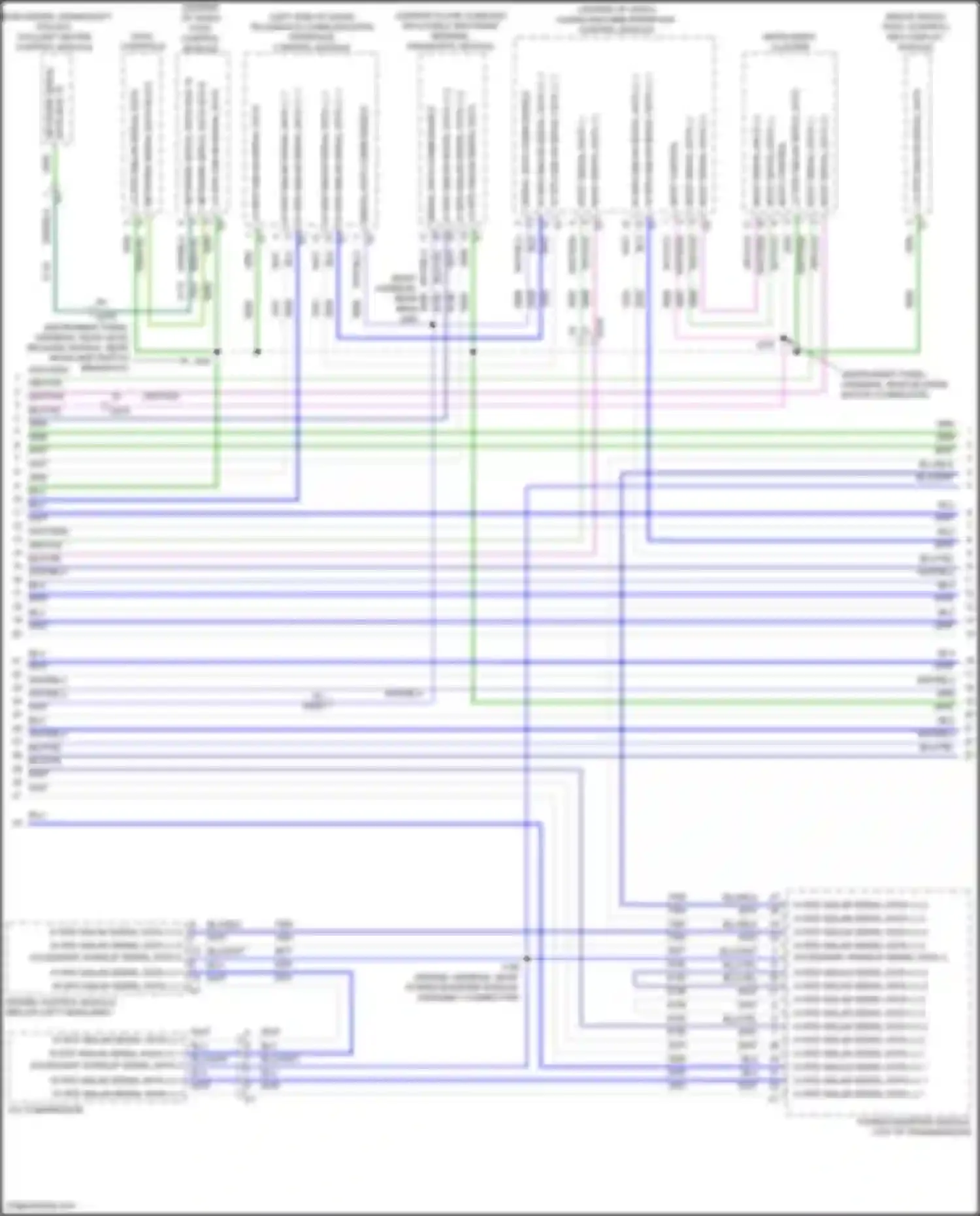 Wiring diagram network serial data bus 19 for Chevrolet Volt II (2015-2019) (1 of 1)
