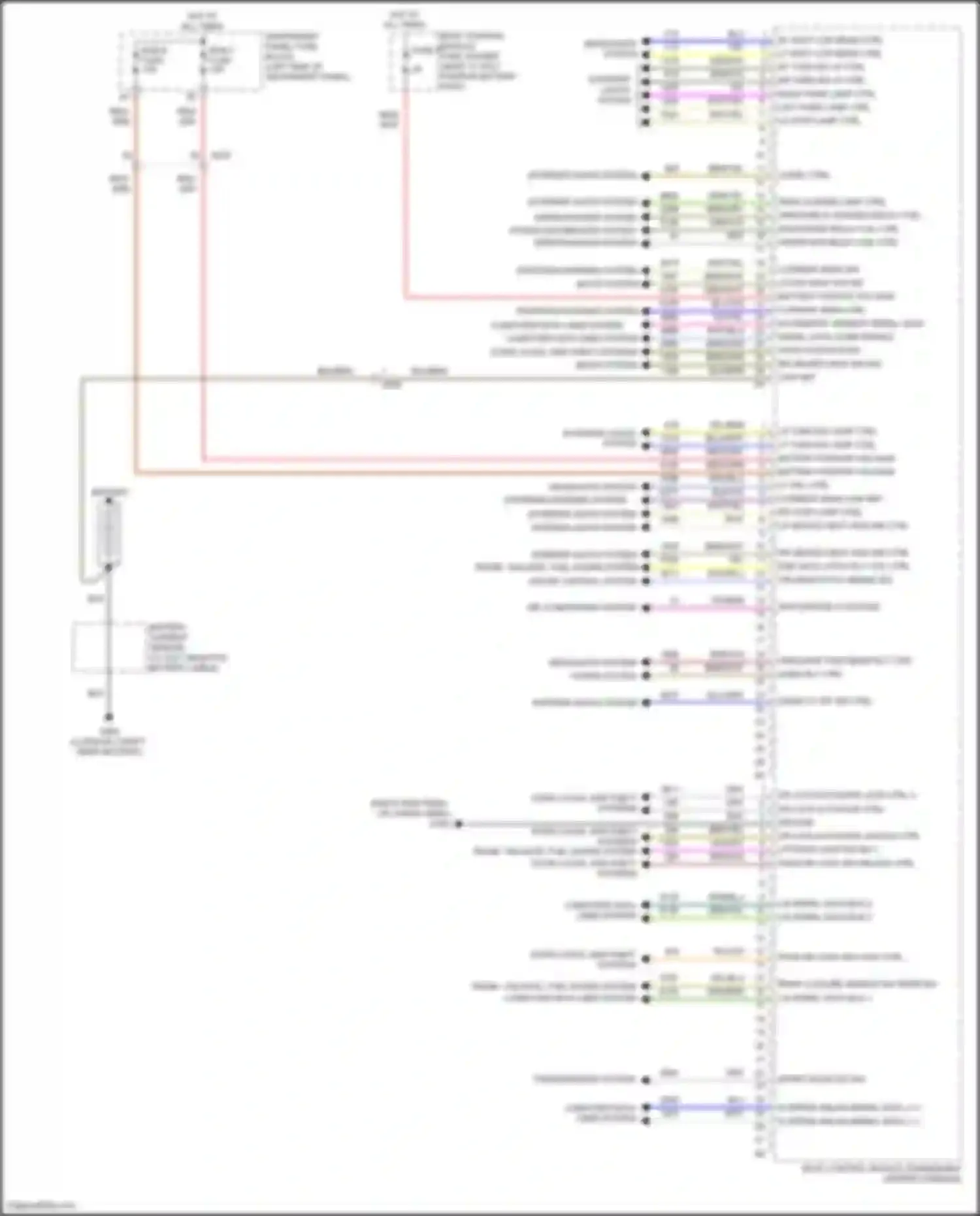 Wiring diagram rr turn sig lp ctrl for Chevrolet Volt II (2015-2019) (1 of 2)