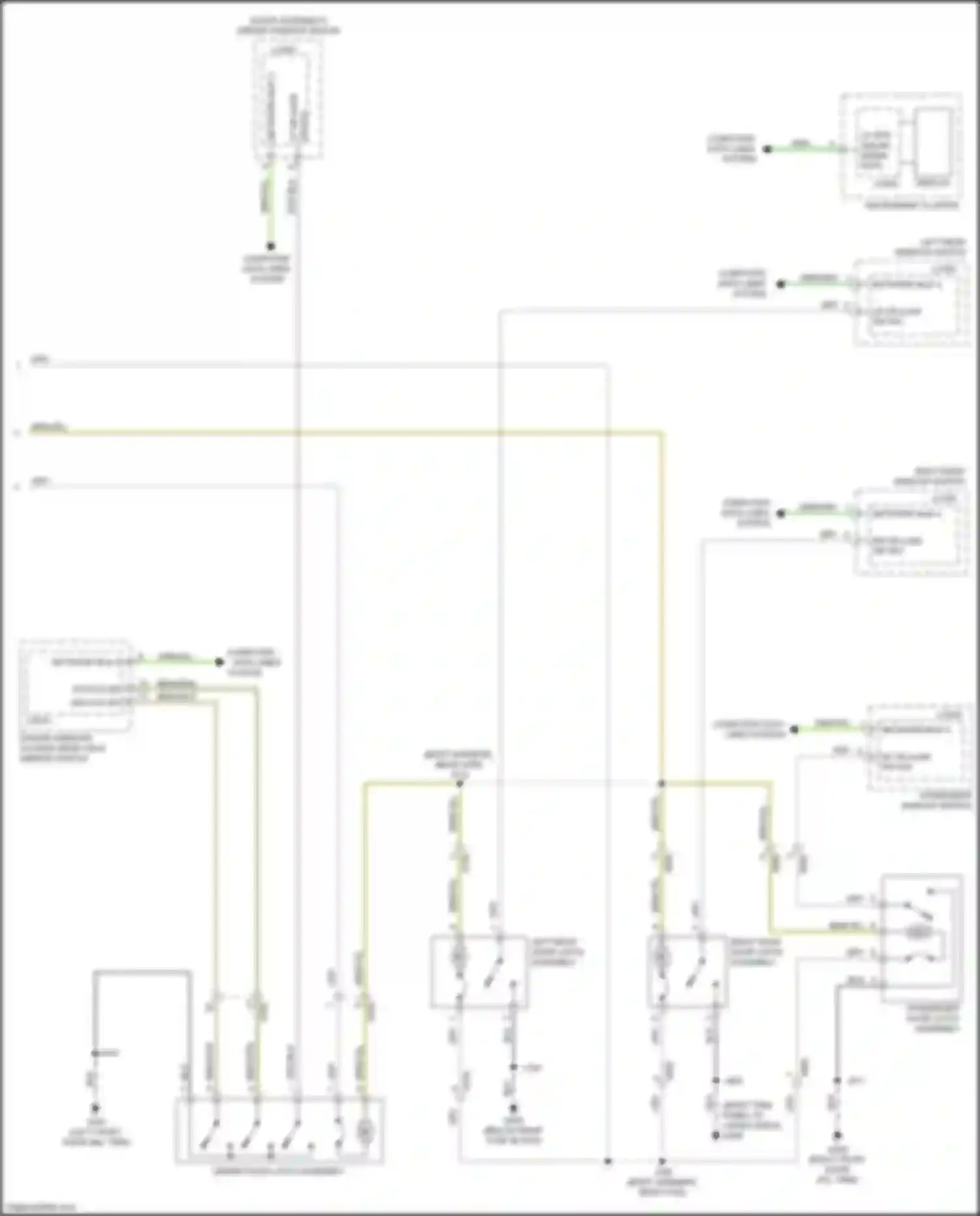 Wiring diagram sw sig for Chevrolet Volt II (2015-2019) (1 of 4)