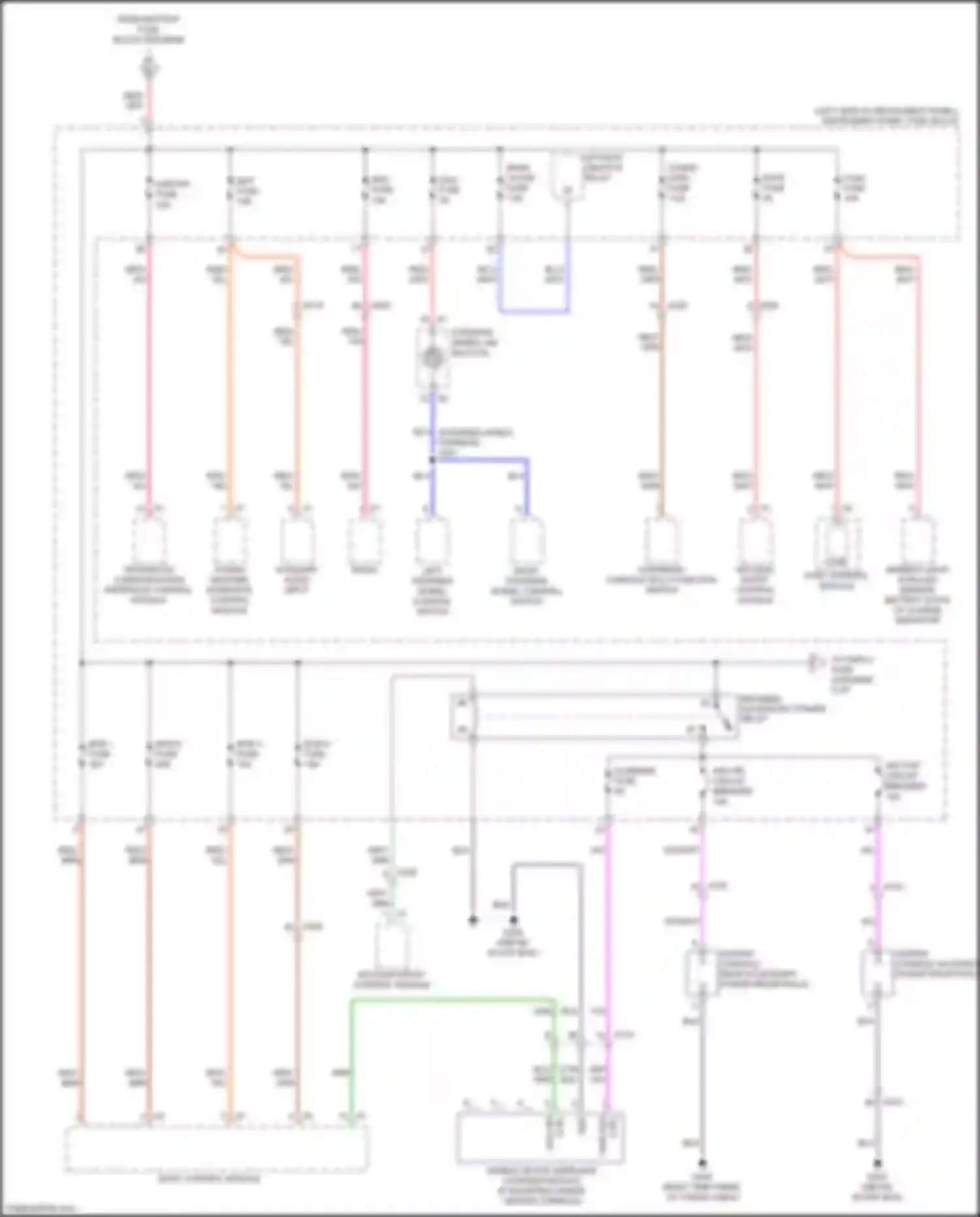 Wiring diagram telematics communication interface control module for Chevrolet Volt II (2015-2019) (4 of 5)